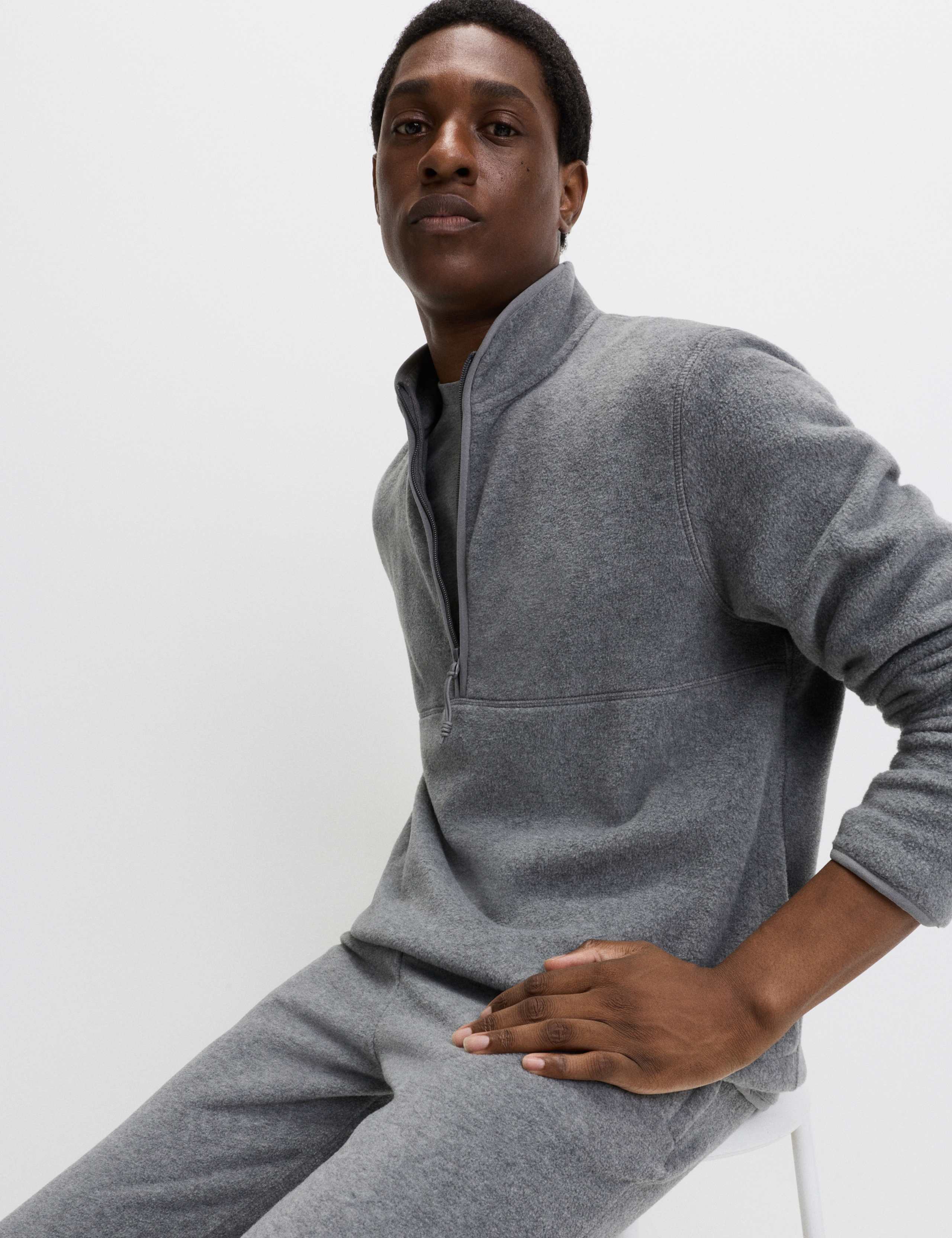 Half Zip Textured Fleece 5 of 6