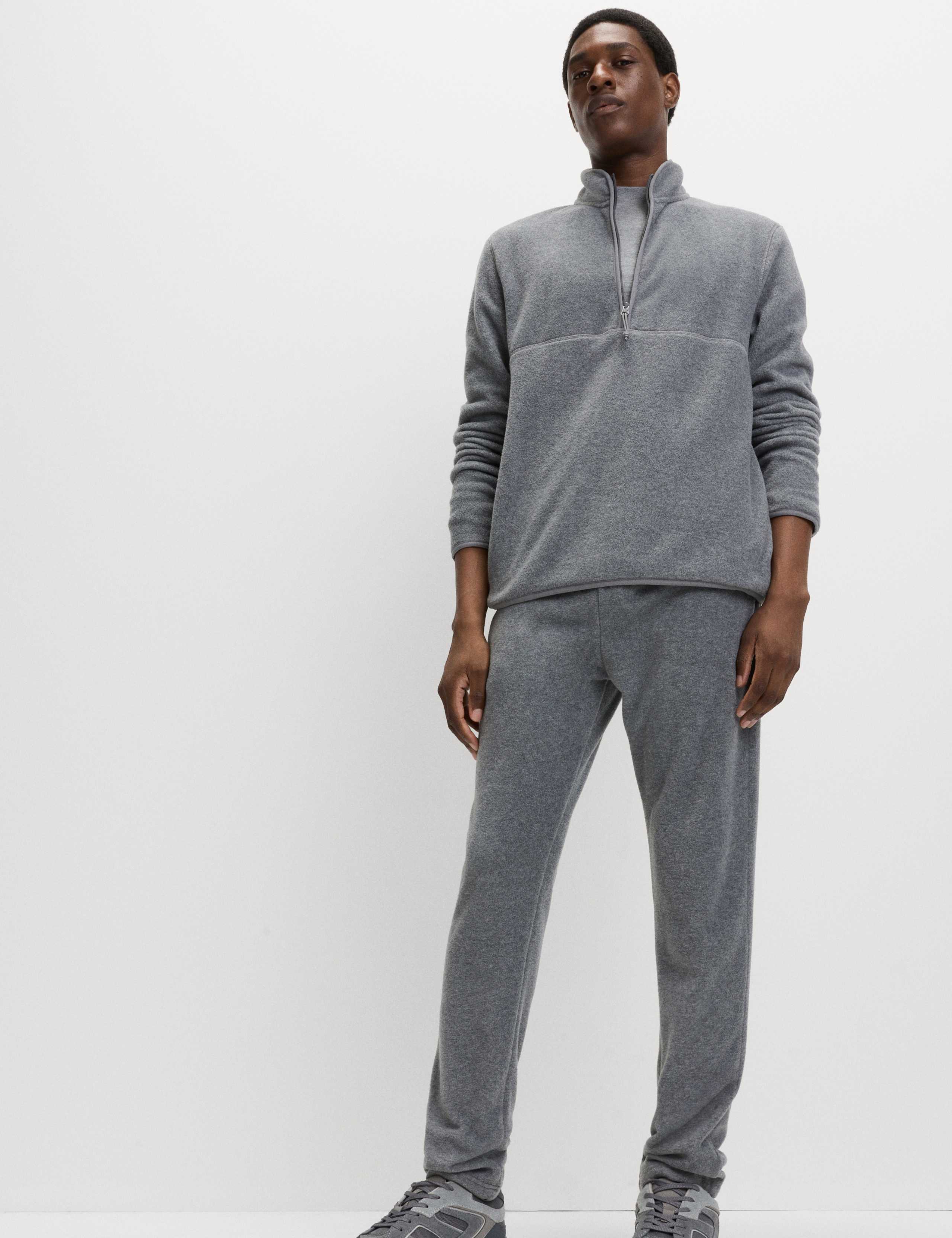 Half Zip Textured Fleece 6 of 6