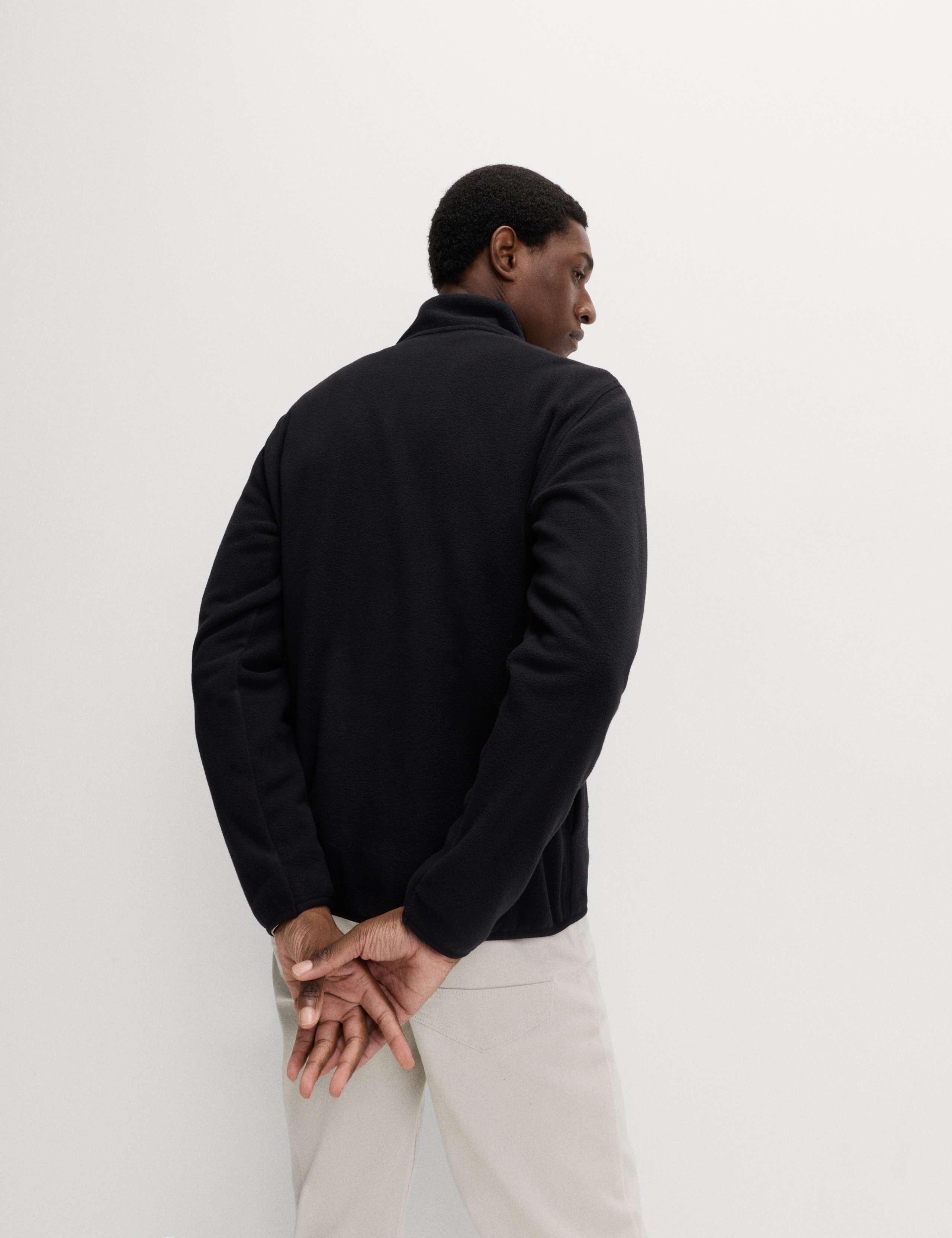 Half Zip Textured Fleece 3 of 5