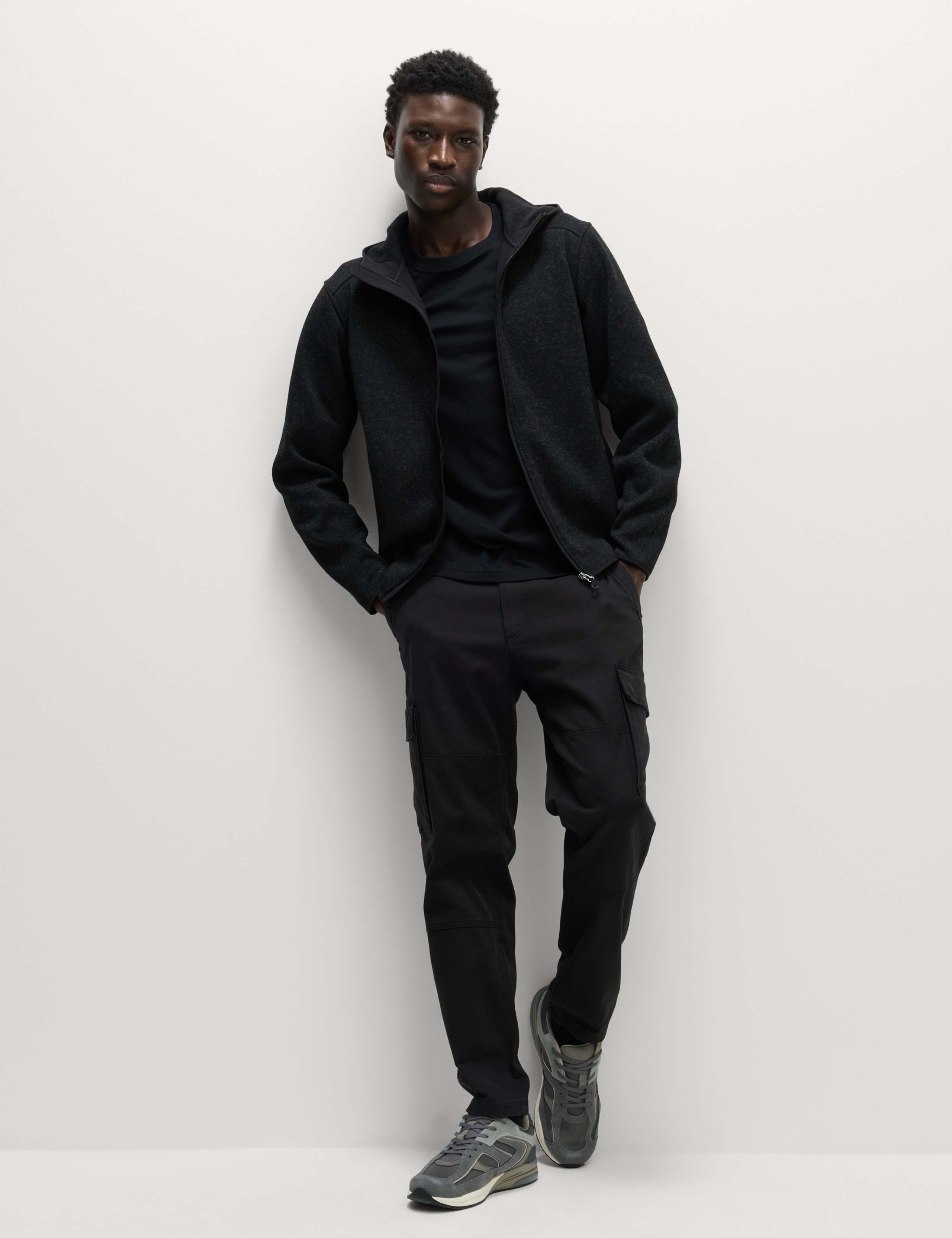 Tech Lightweight Knit Mix Hood 3 of 7