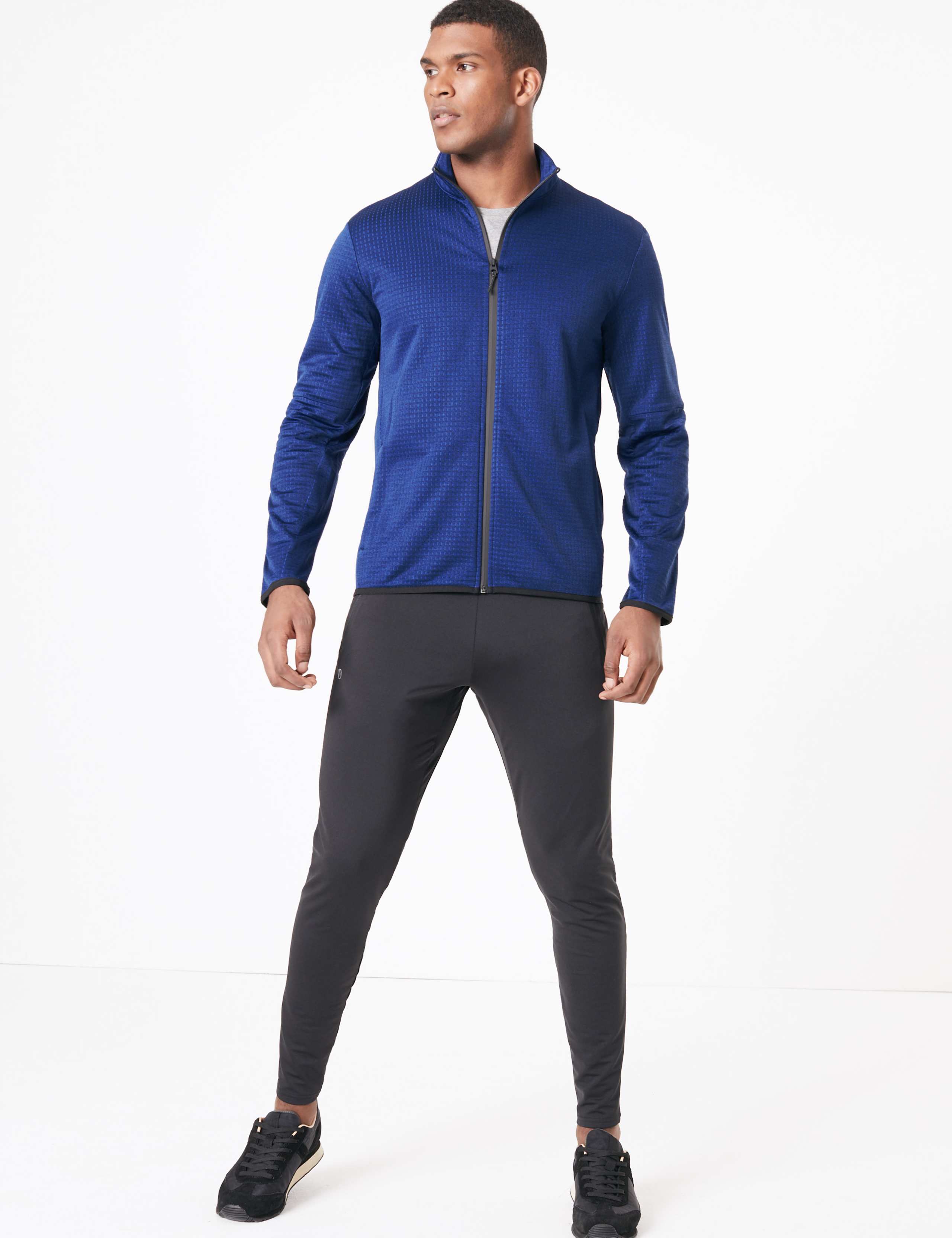 Active Fleece Funnel Neck Jacket 1 of 4