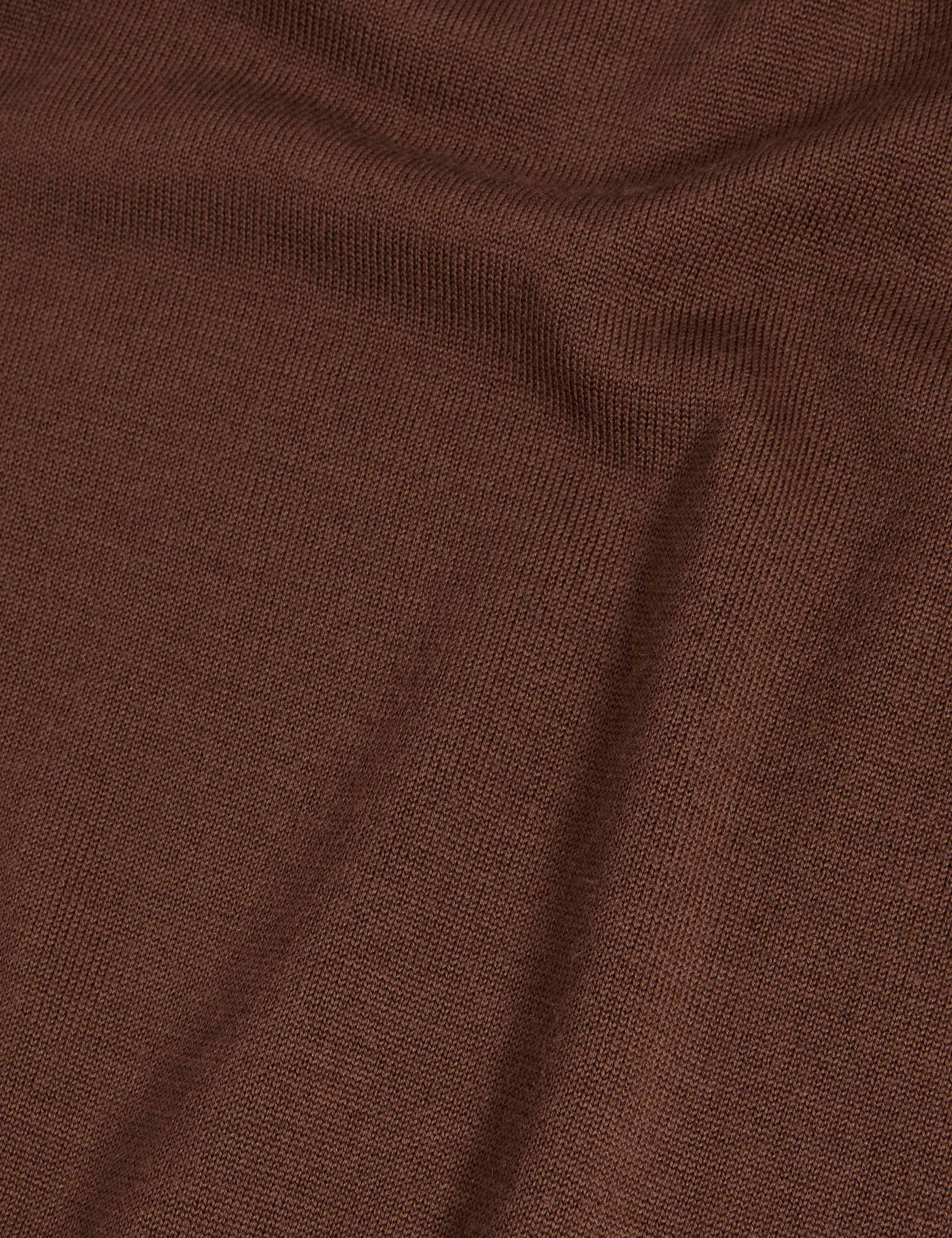 Merino Wool Rich with Silk Zip Up Jumper 8 of 8