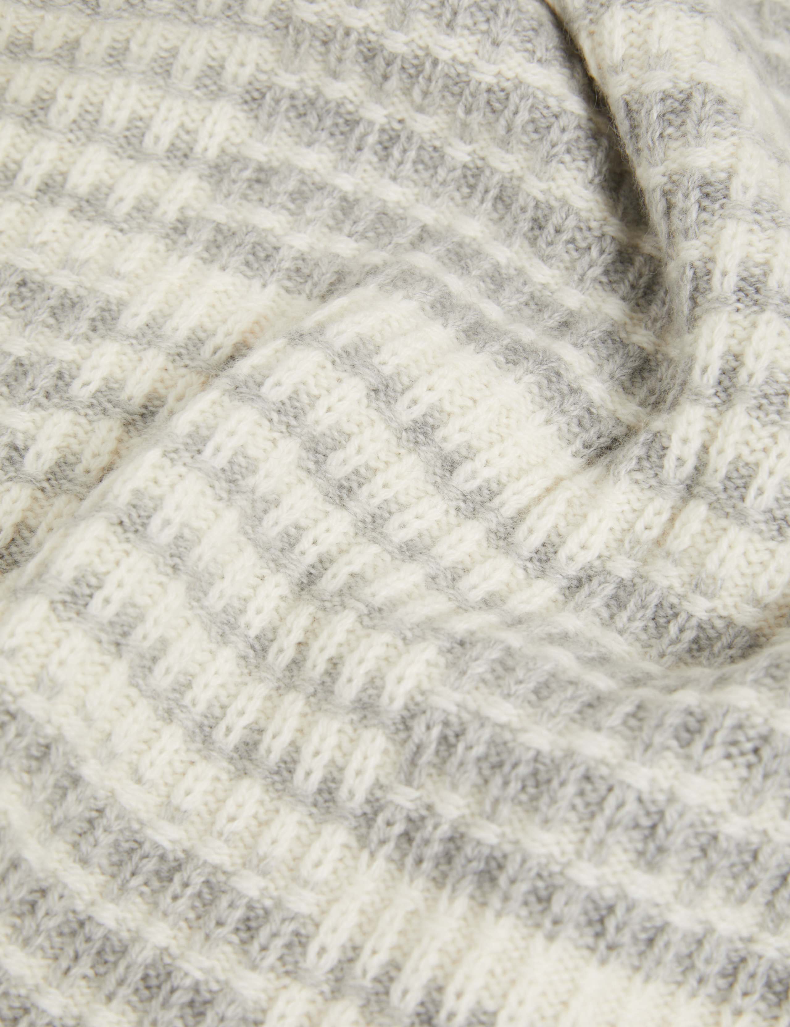 Merino Wool Rich Crew Neck Jumper with Cashmere 8 of 8