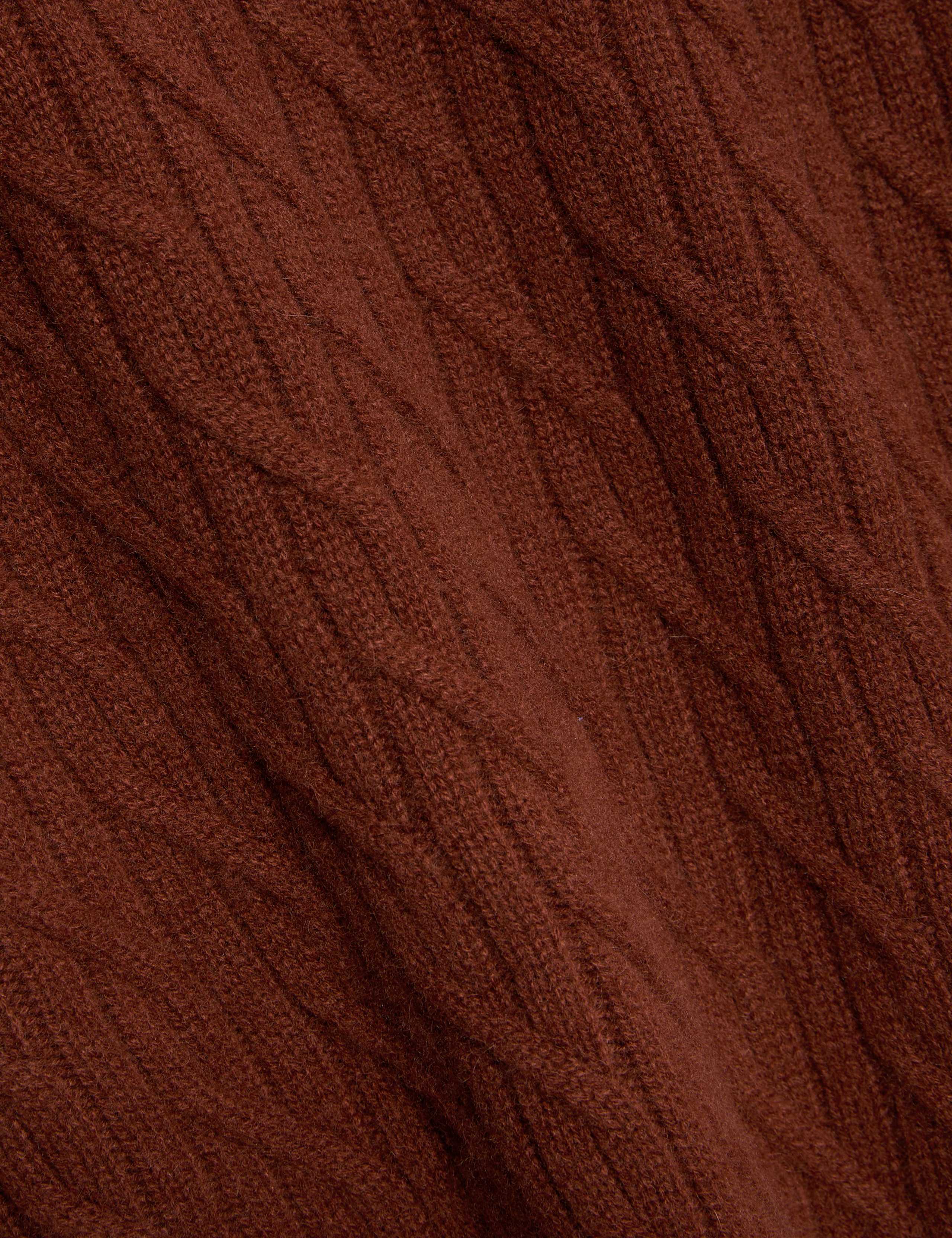 Pure Cashmere Cable Crew Neck Jumper 5 of 5