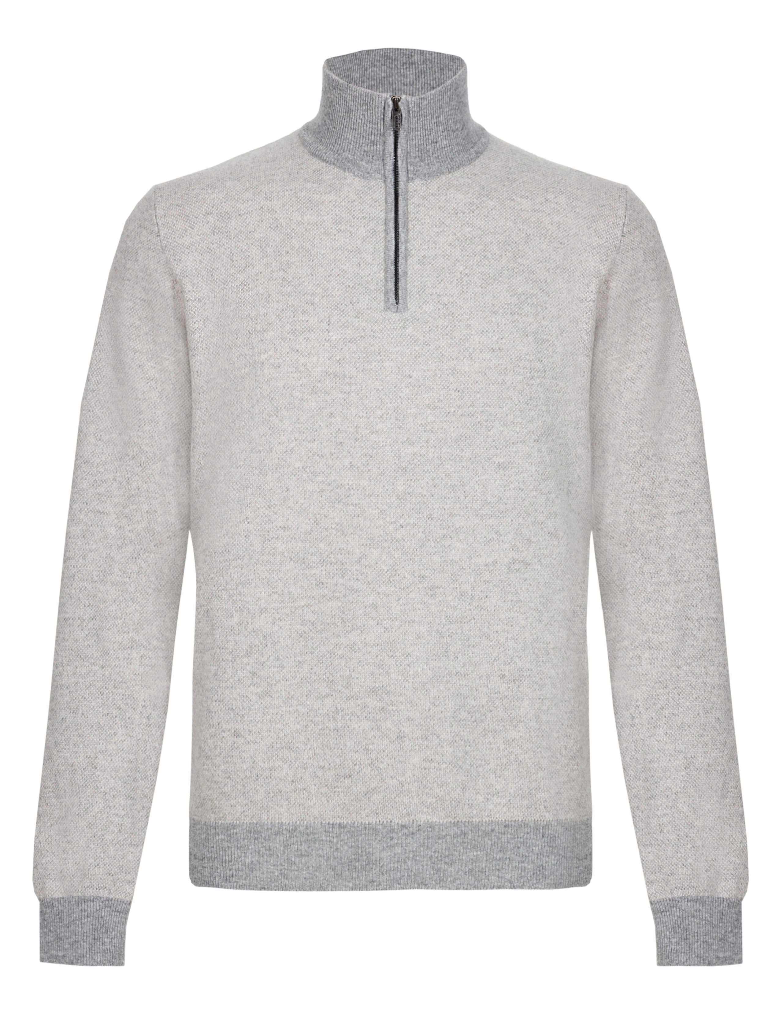 Made in Italy Wool Rich Zip Through Jumper with Cashmere 2 of 3