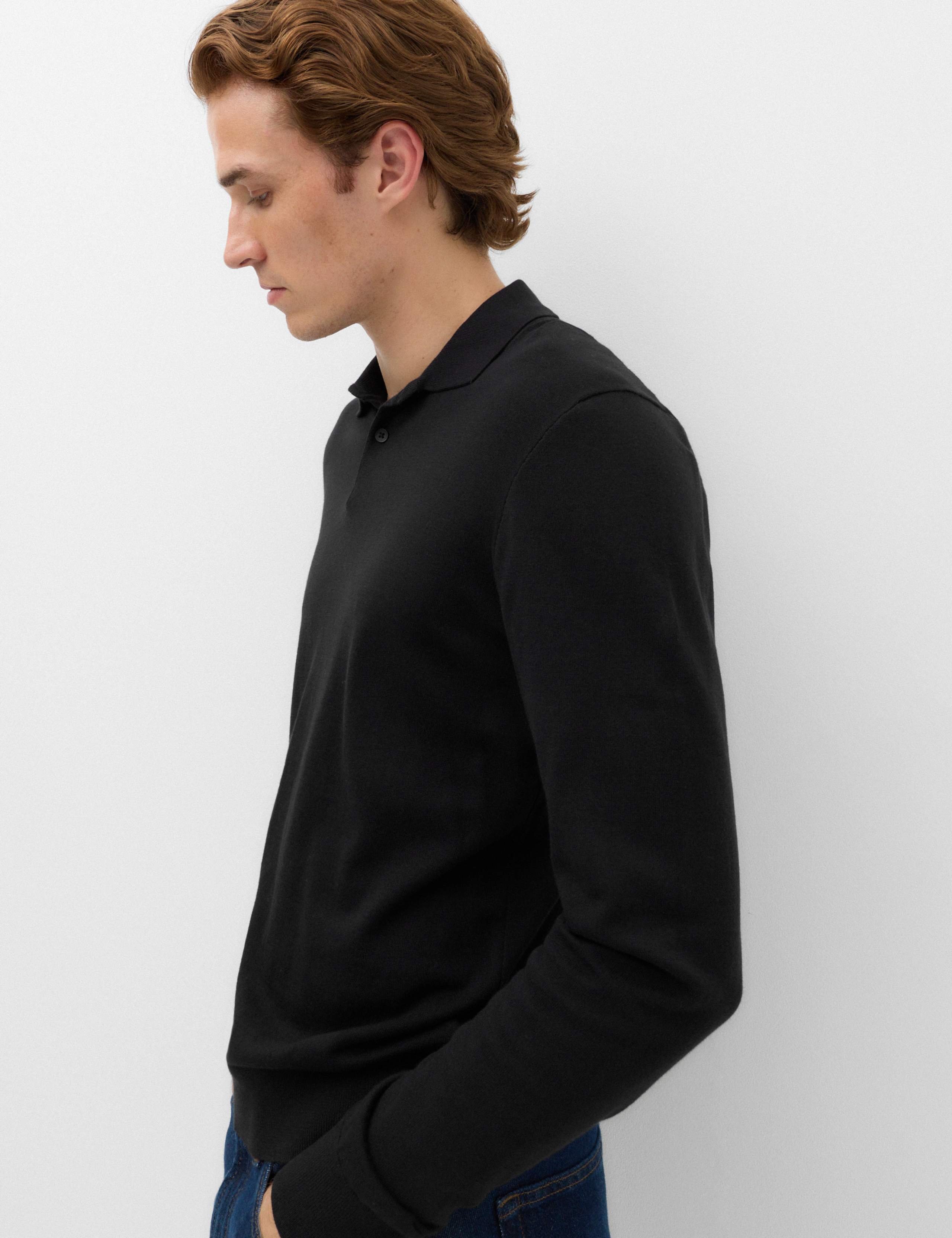 Pure Cotton Regular Fit Knitted Polo Shirt 4 of 6