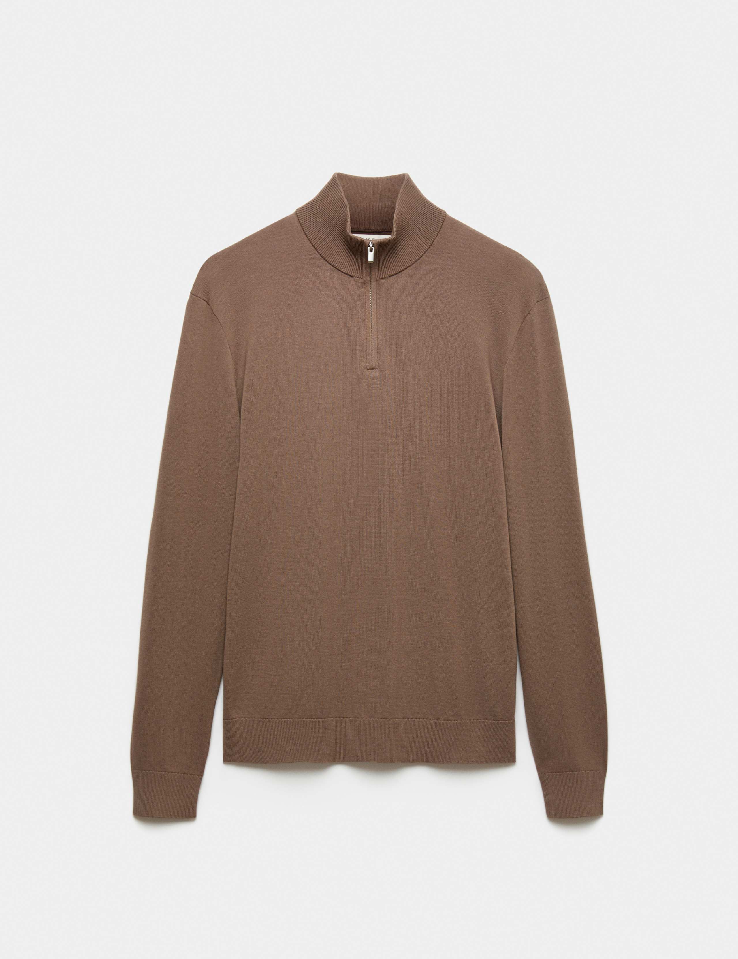 Pure Cotton Half Zip Jumper 2 of 6