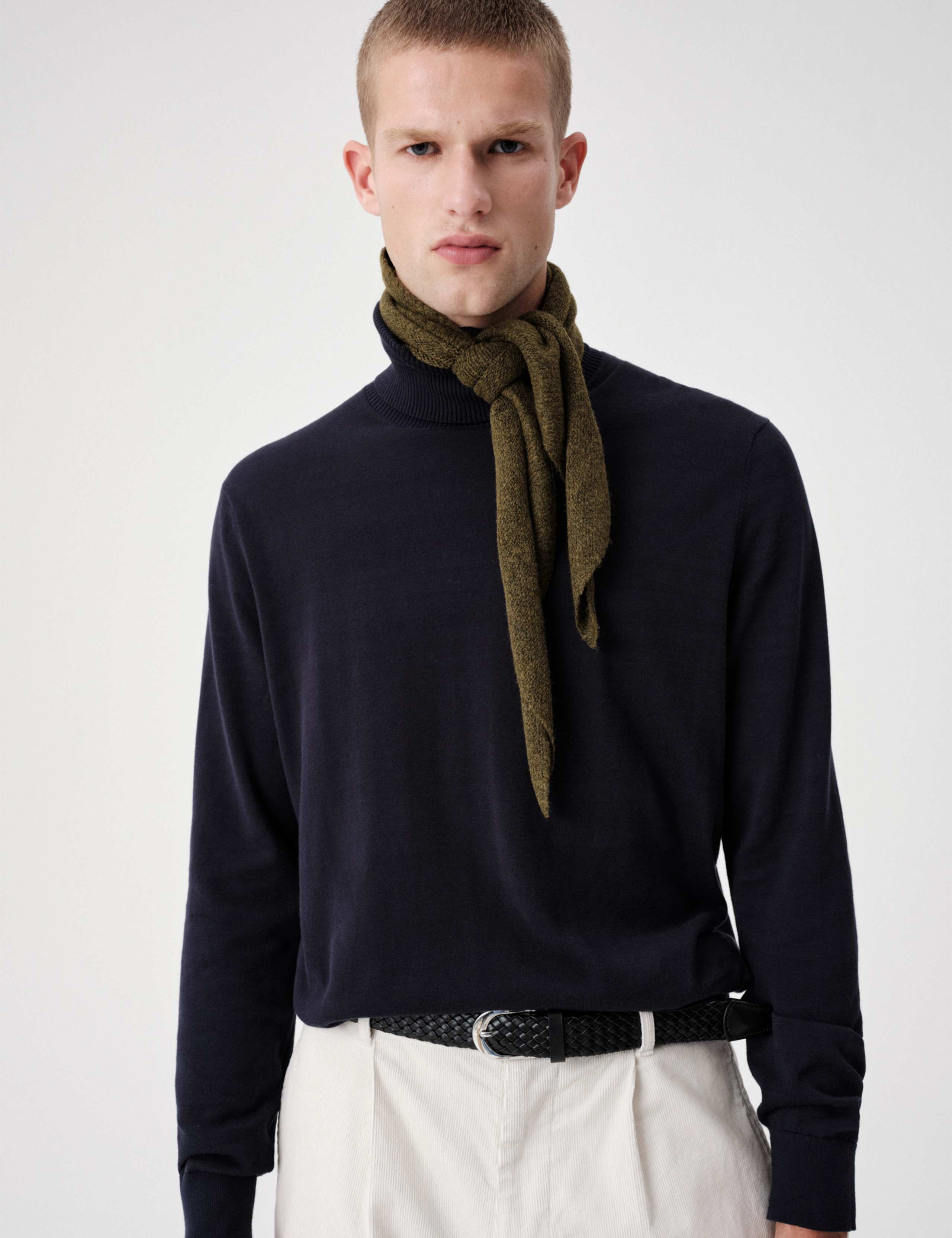 Pure Cotton Roll Neck Jumper 4 of 7