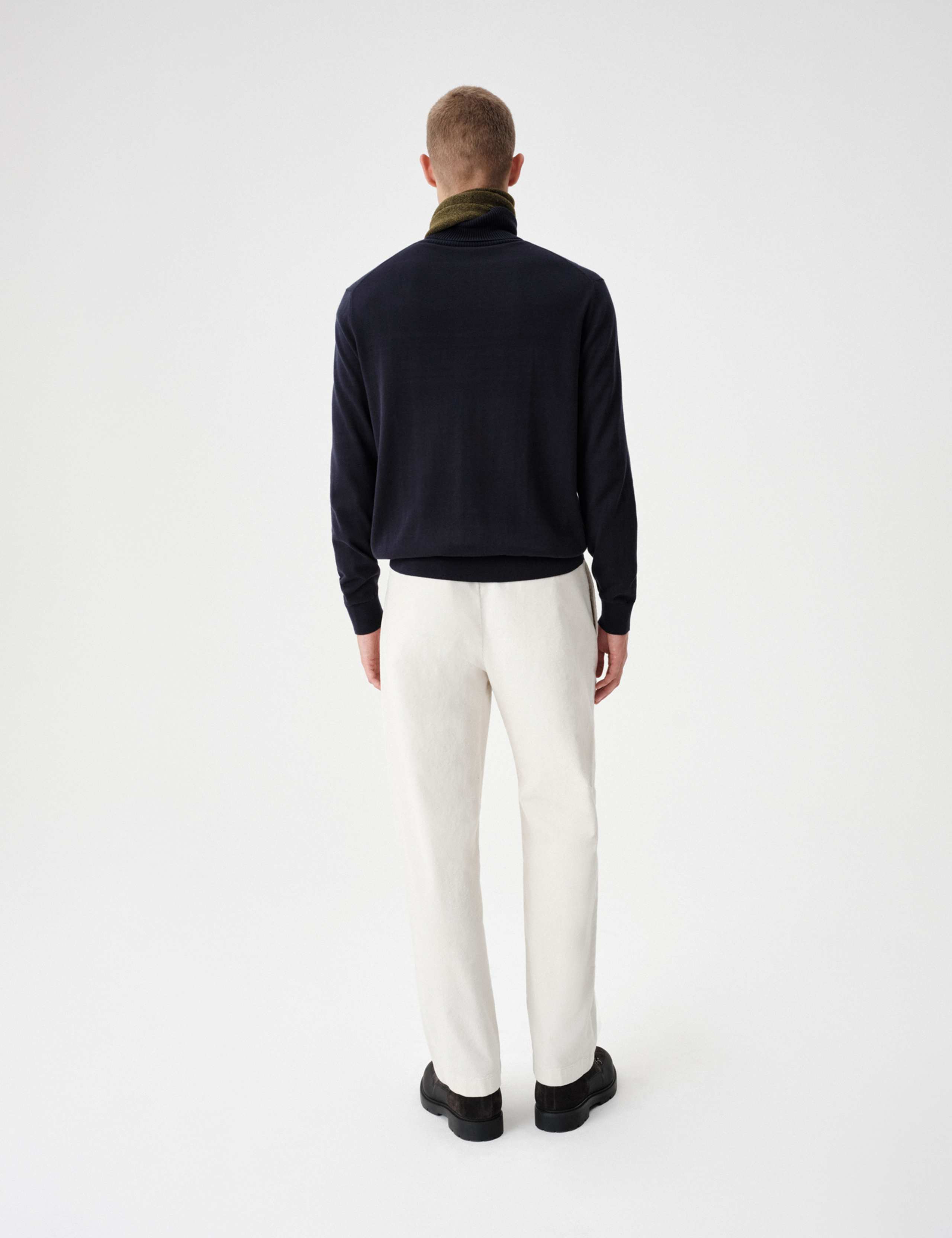 Pure Cotton Roll Neck Jumper 7 of 7