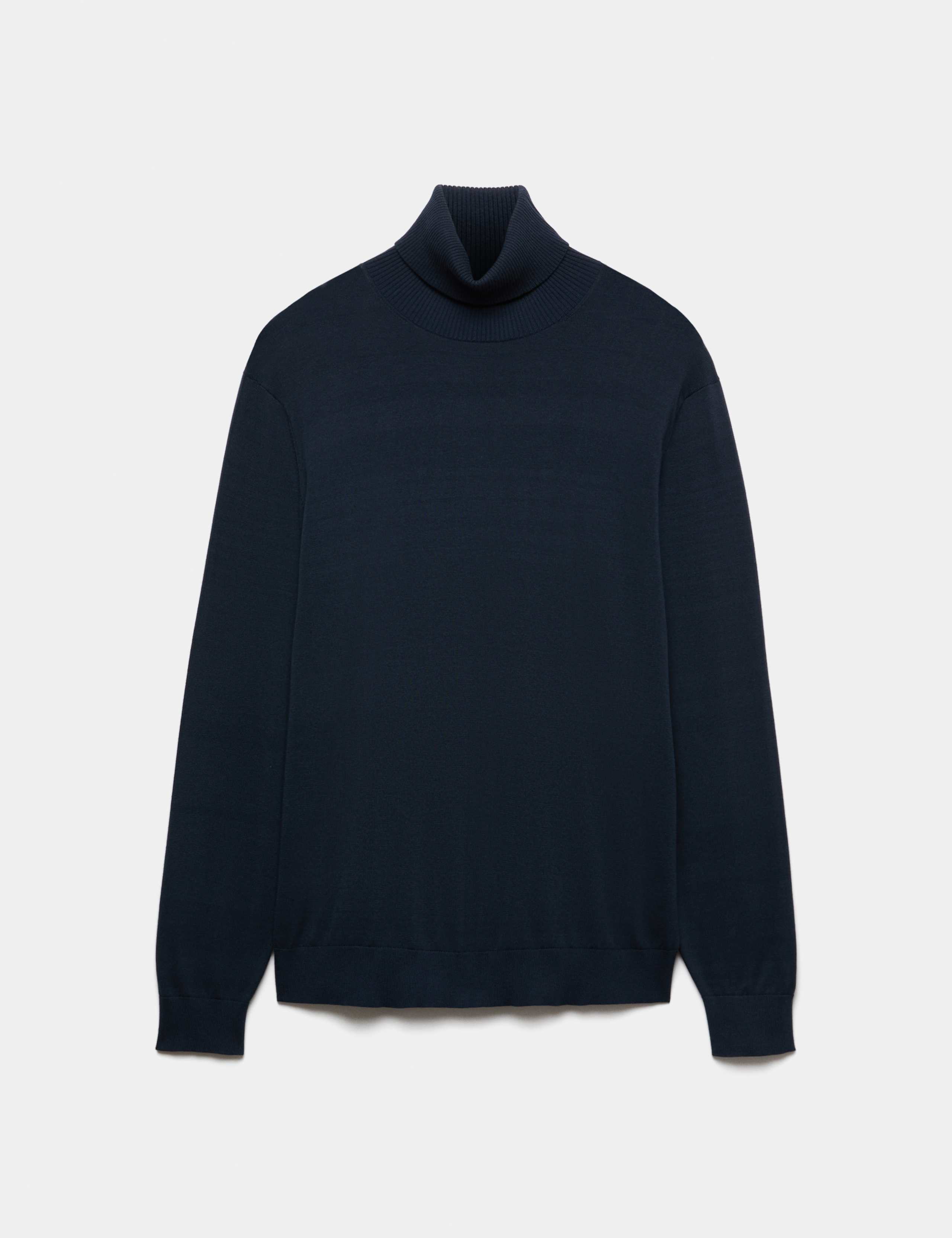 Pure Cotton Roll Neck Jumper 2 of 7