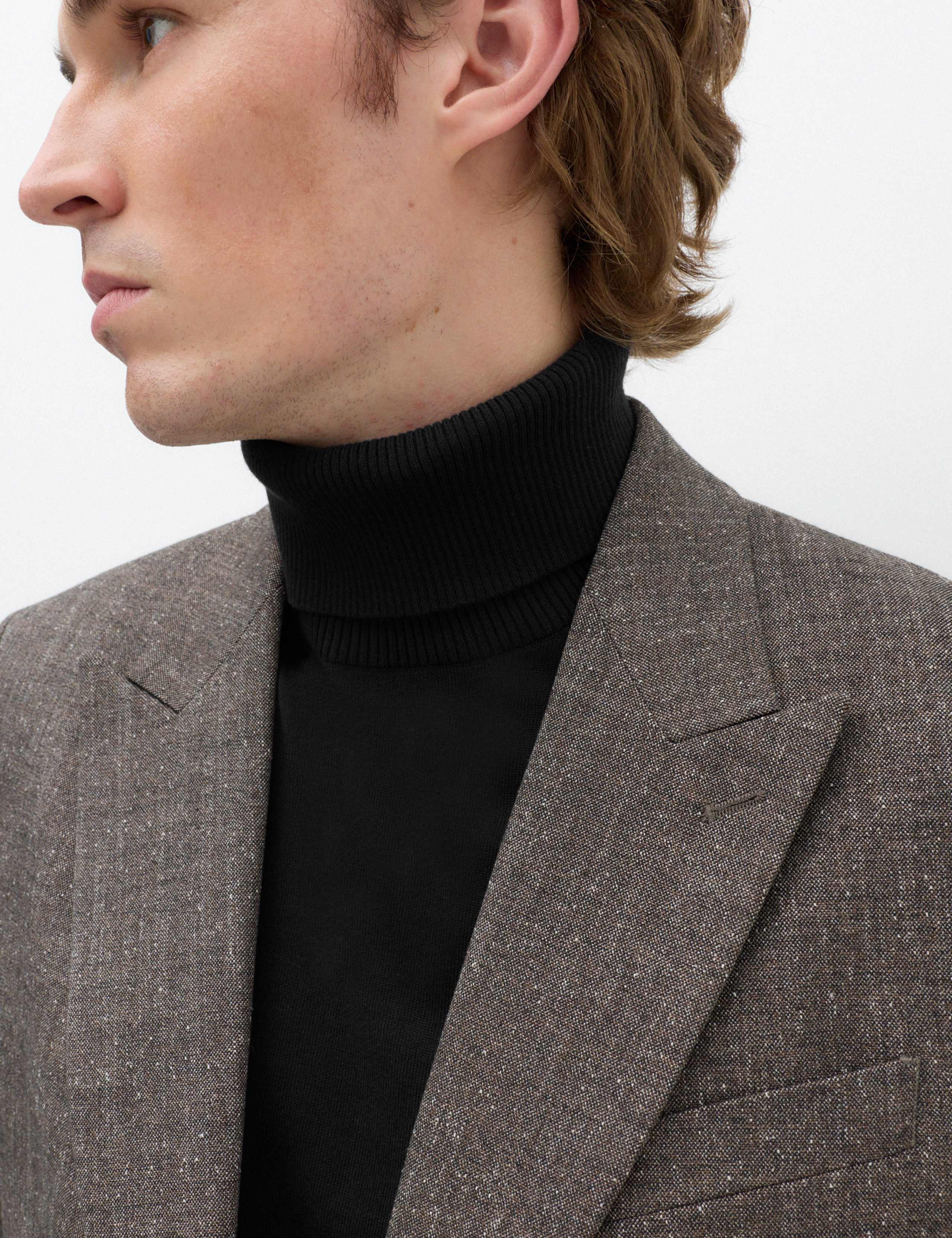 Pure Cotton Roll Neck Jumper 3 of 7