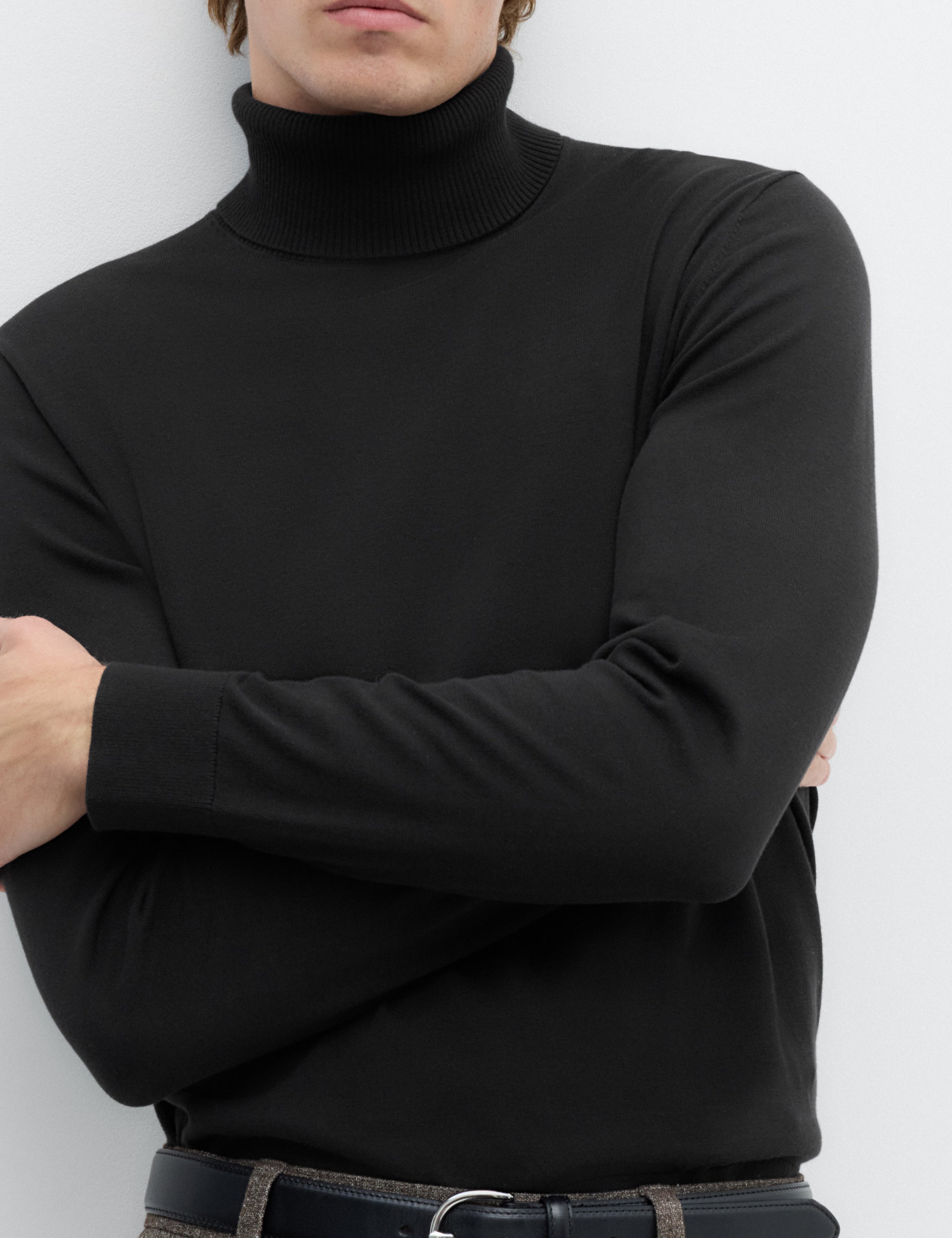 Pure Cotton Roll Neck Jumper 4 of 7