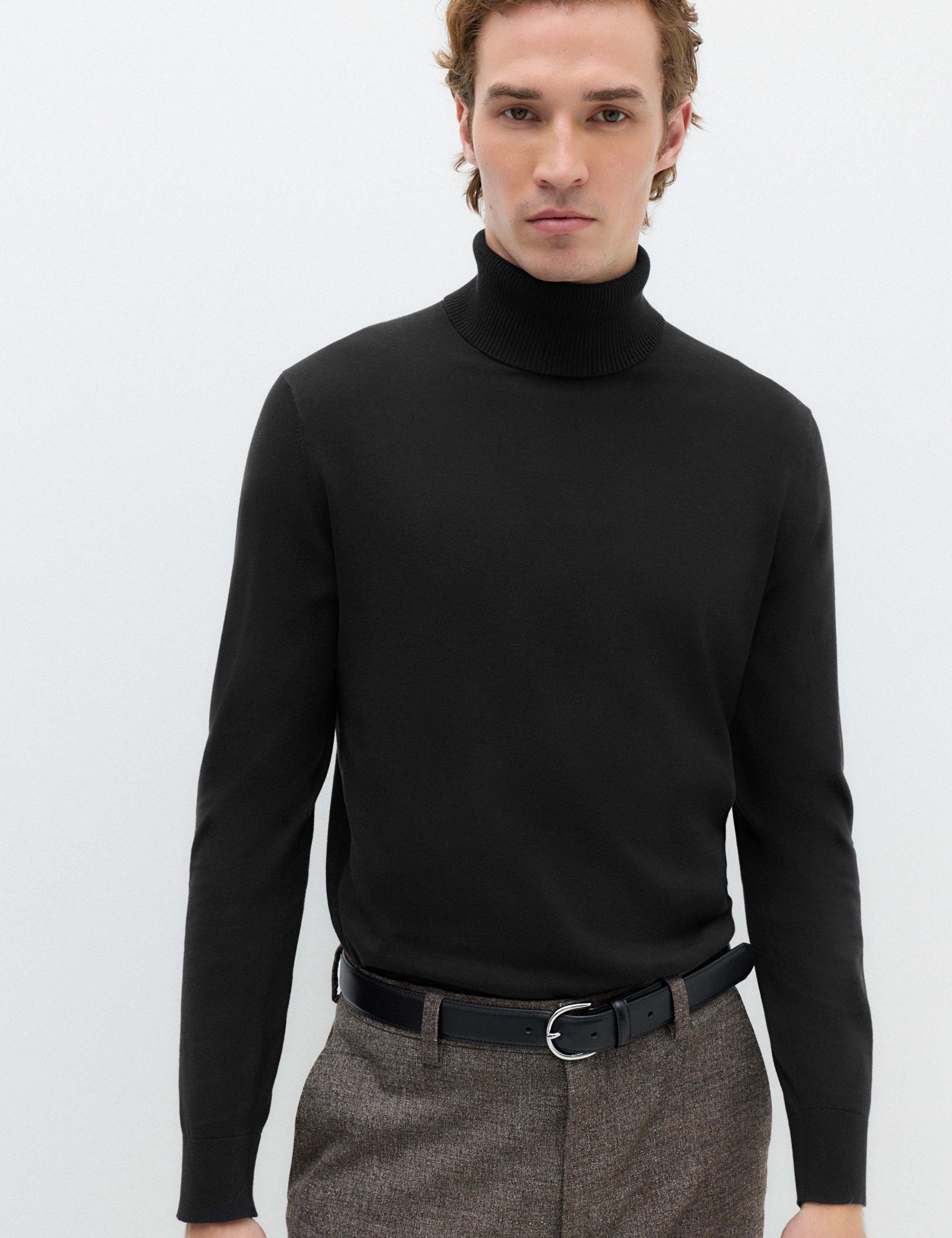 Pure Cotton Roll Neck Jumper 7 of 7