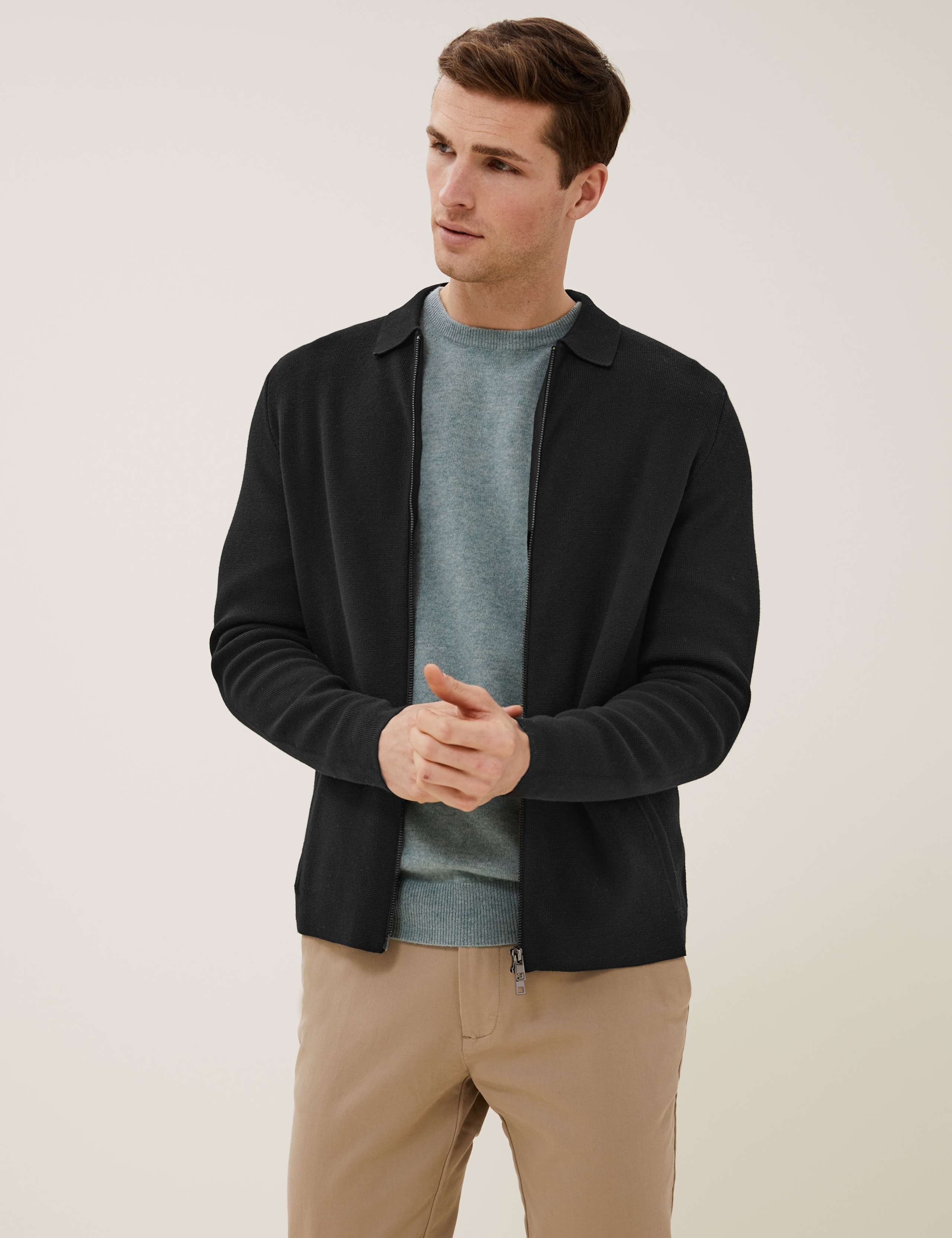 Cotton Knitted Jacket 7 of 7