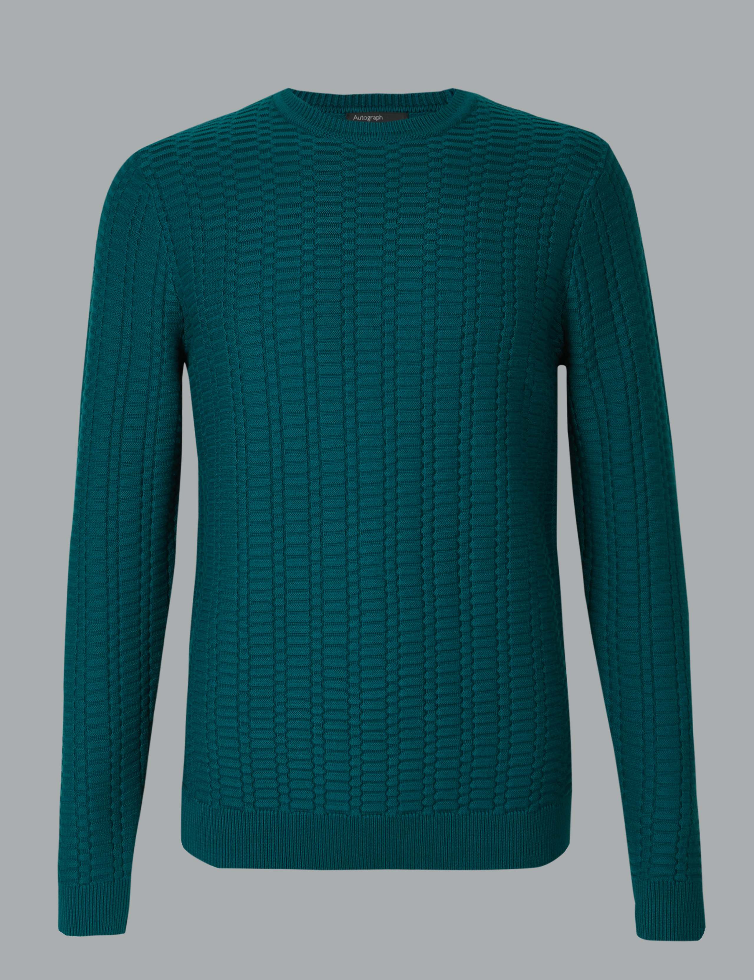 Supima® Cotton Rich Laddered Jumper 2 of 4