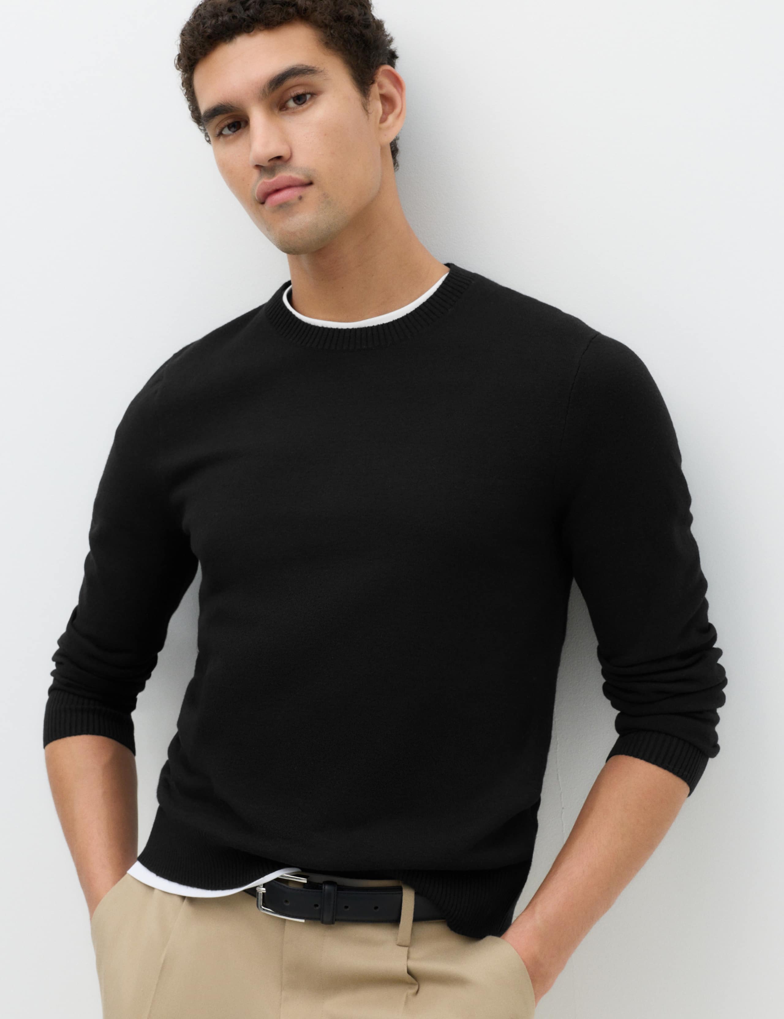 Air Yarn Crew Neck Jumper 1 of 8