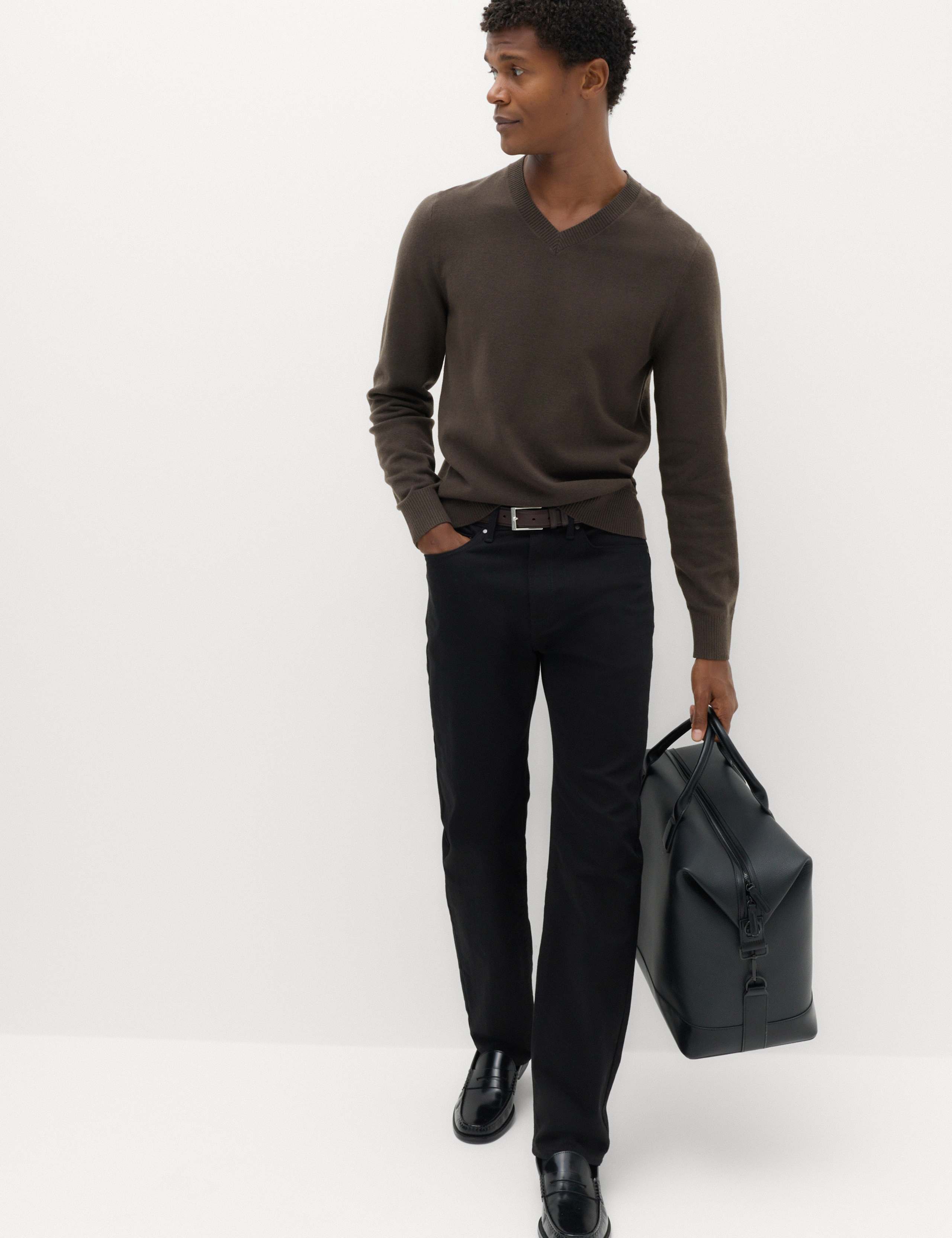 Air Yarn V Neck Jumper 5 of 5