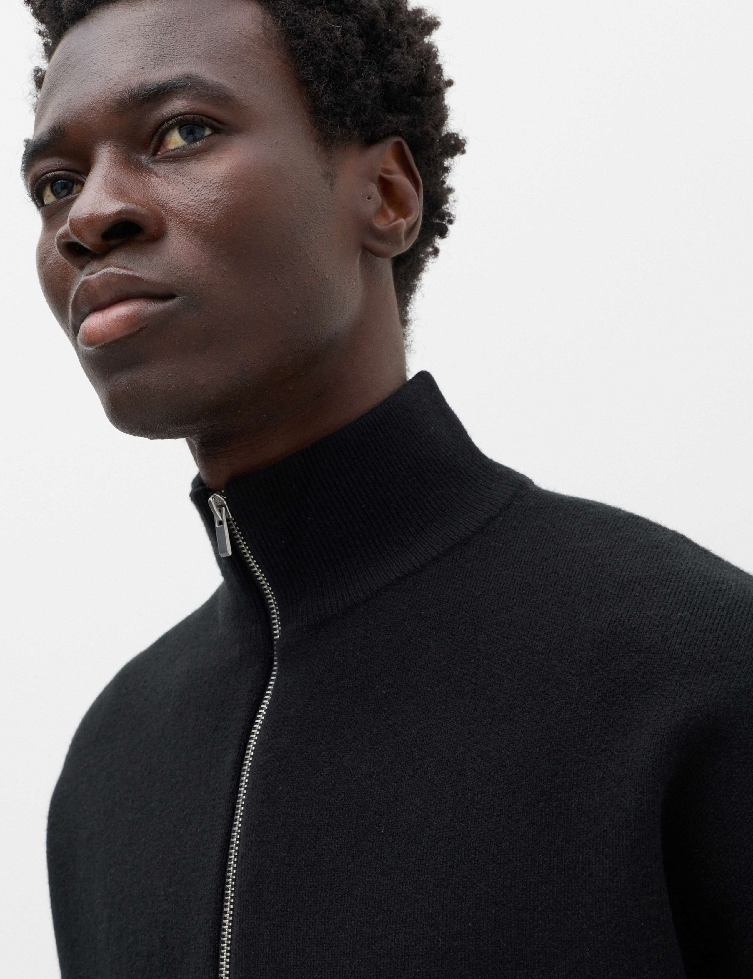 Relaxed Fit Zip Through Funnel Neck Jacket 3 of 6