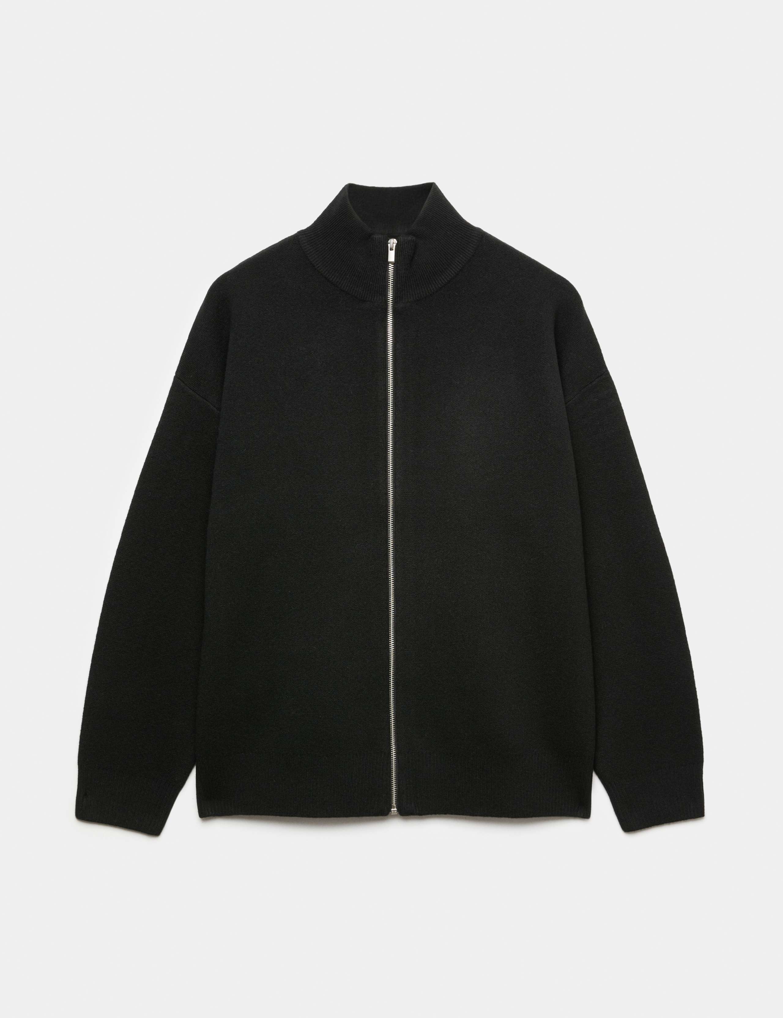 Relaxed Fit Zip Through Funnel Neck Jacket 2 of 6