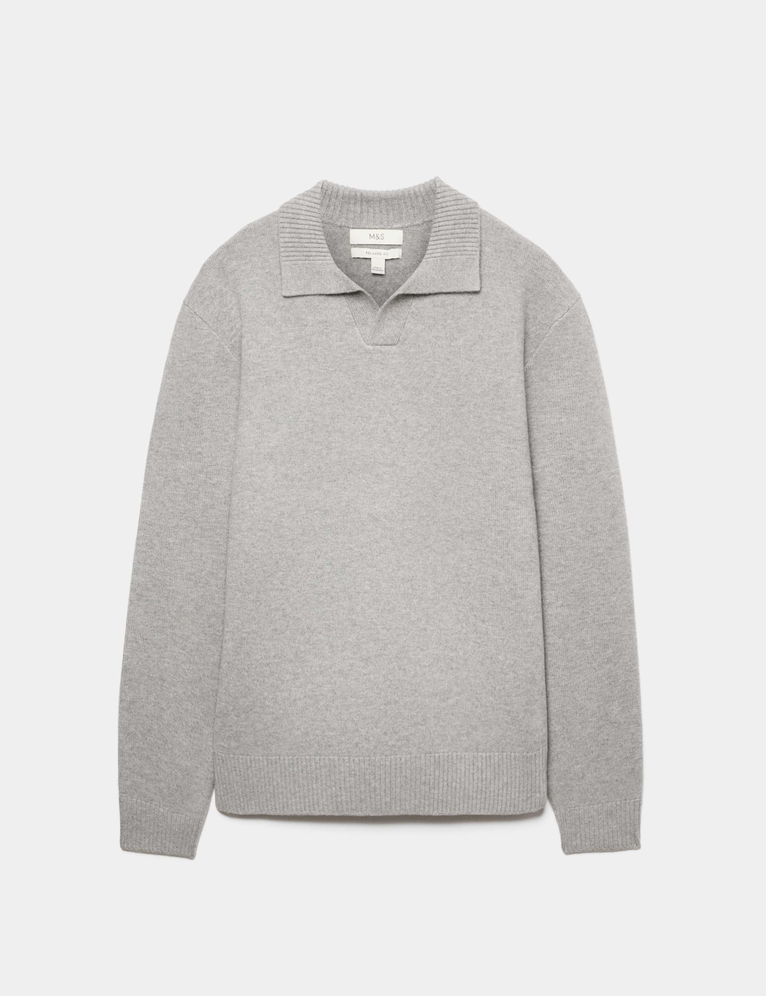 Relaxed Open Neck Jumper 2 of 5