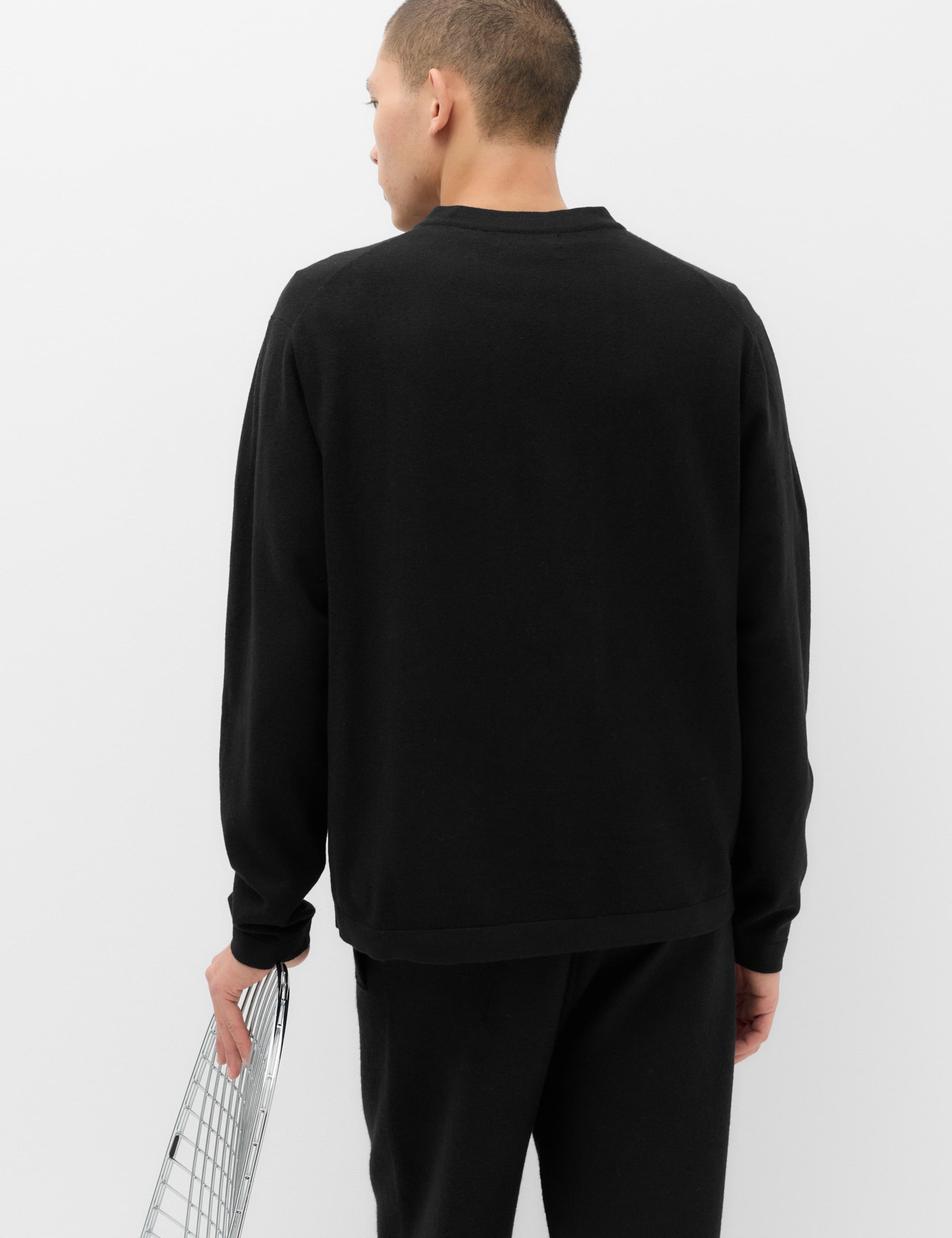 Air-Yarn Relaxed Henley Jumper 4 of 5