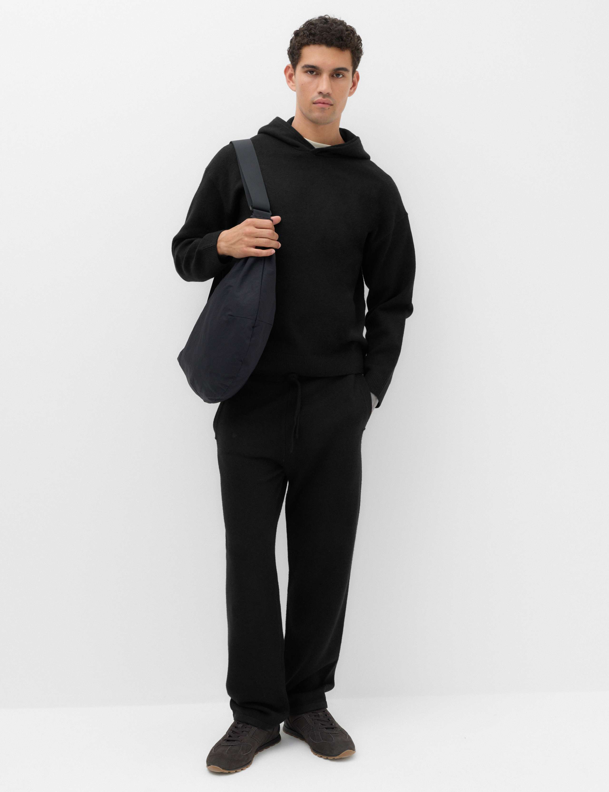 Relaxed Fit Knitted Hoodie 7 of 7