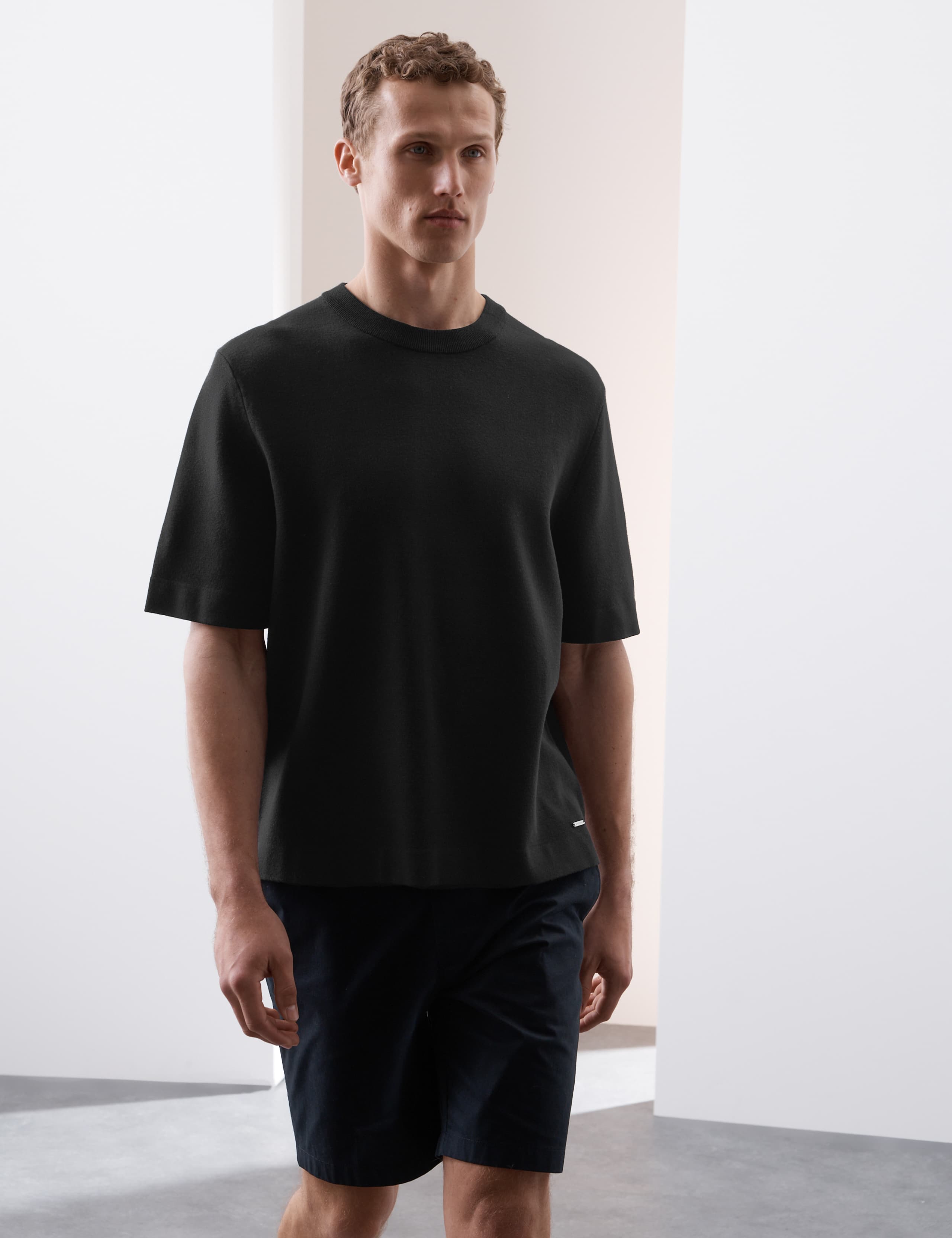 Crew Neck Knitted T-Shirt 4 of 6