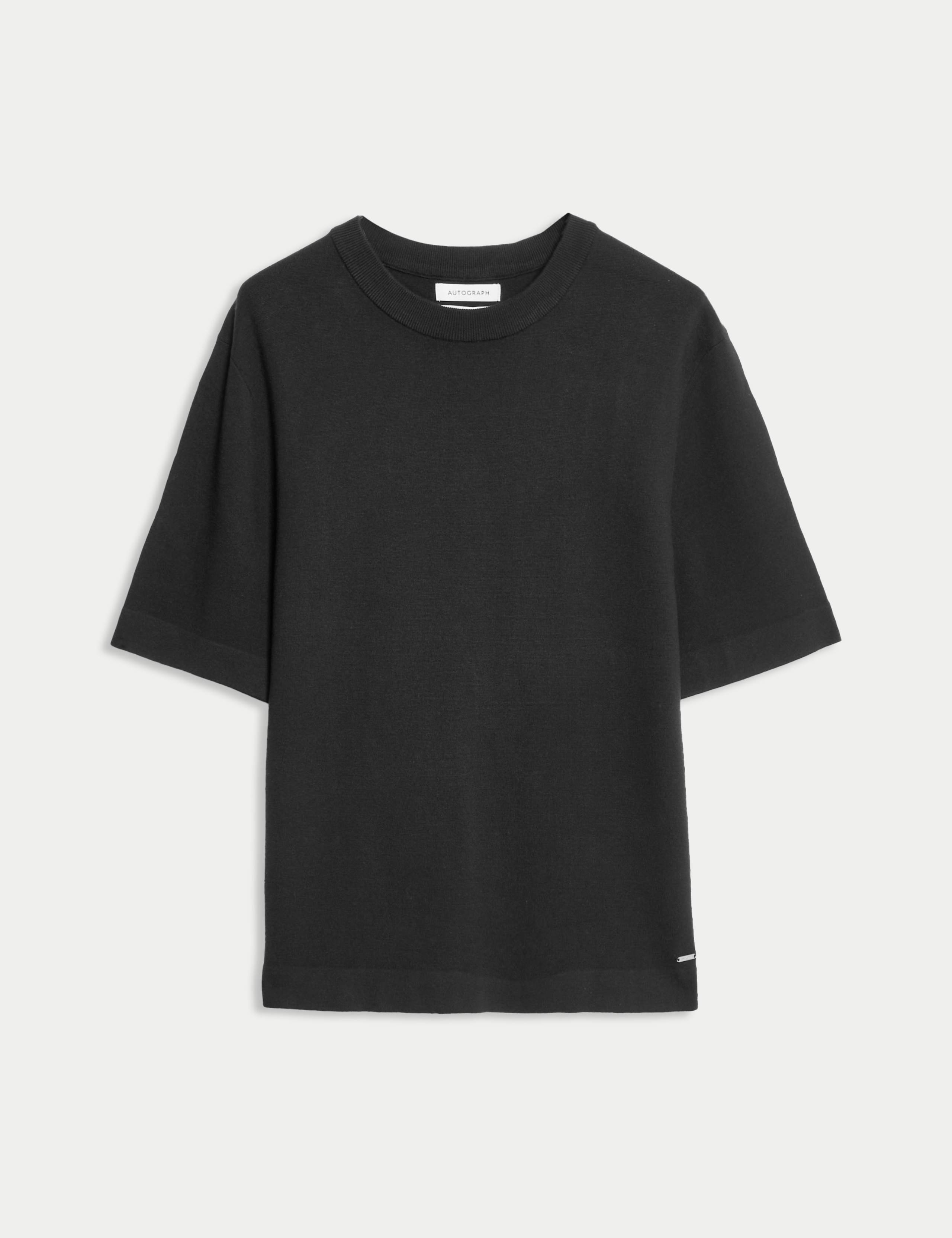 Crew Neck Knitted T-Shirt 2 of 6