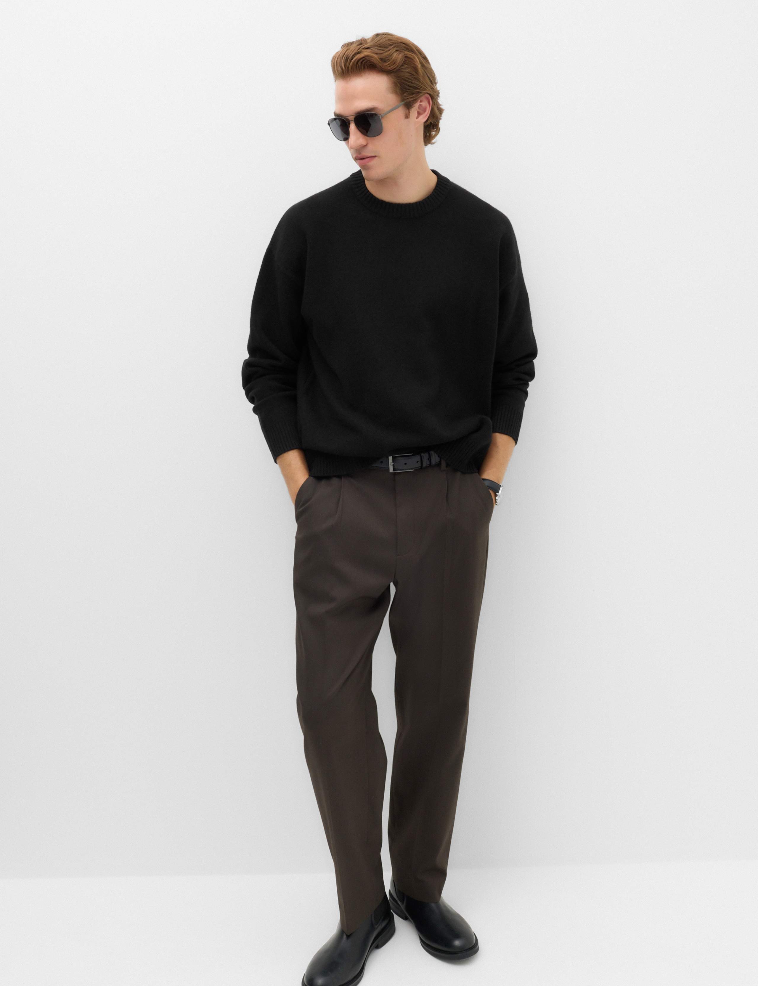 Relaxed Air-Yarn Crew Neck Jumper 6 of 6