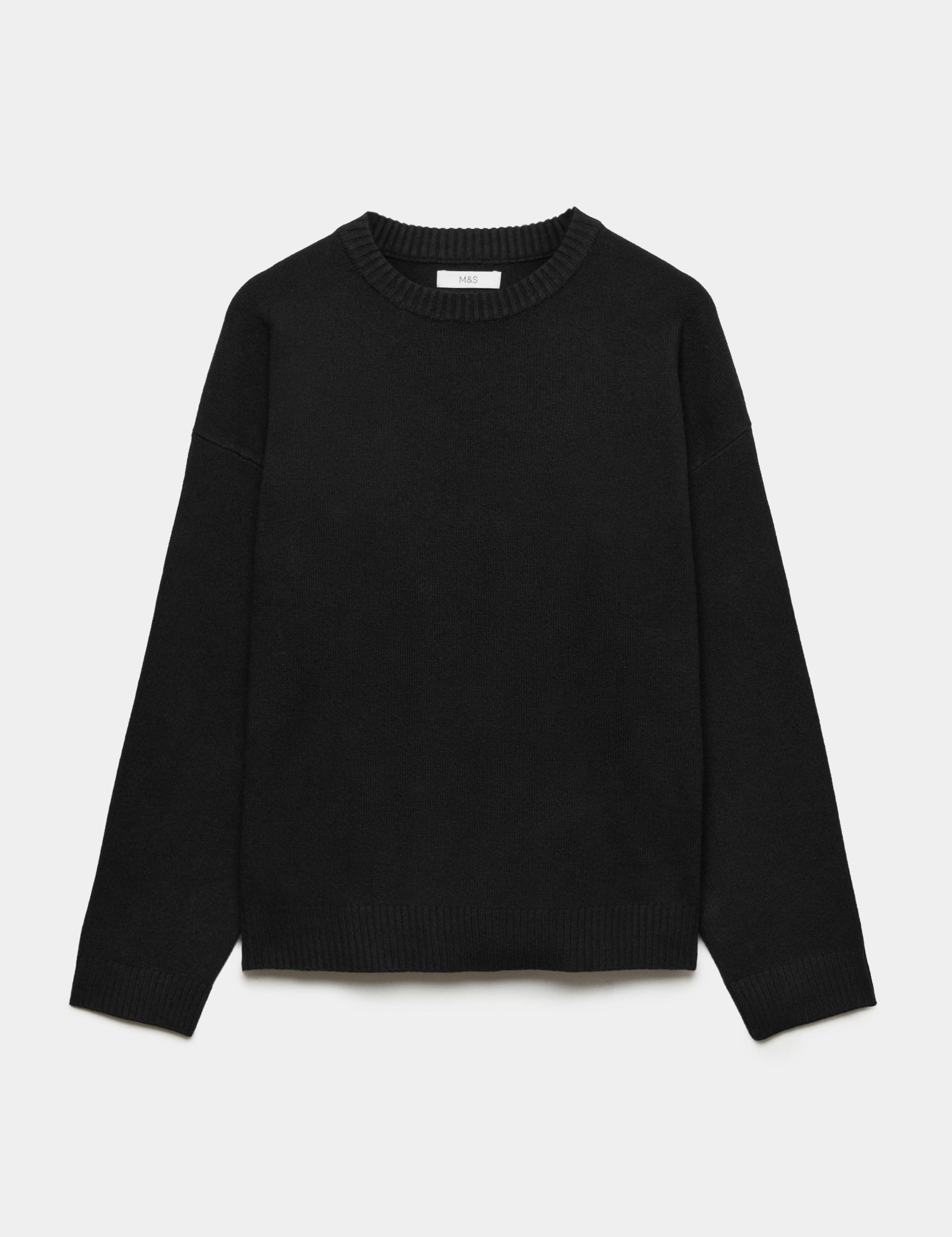 Relaxed Air-Yarn Crew Neck Jumper 2 of 6