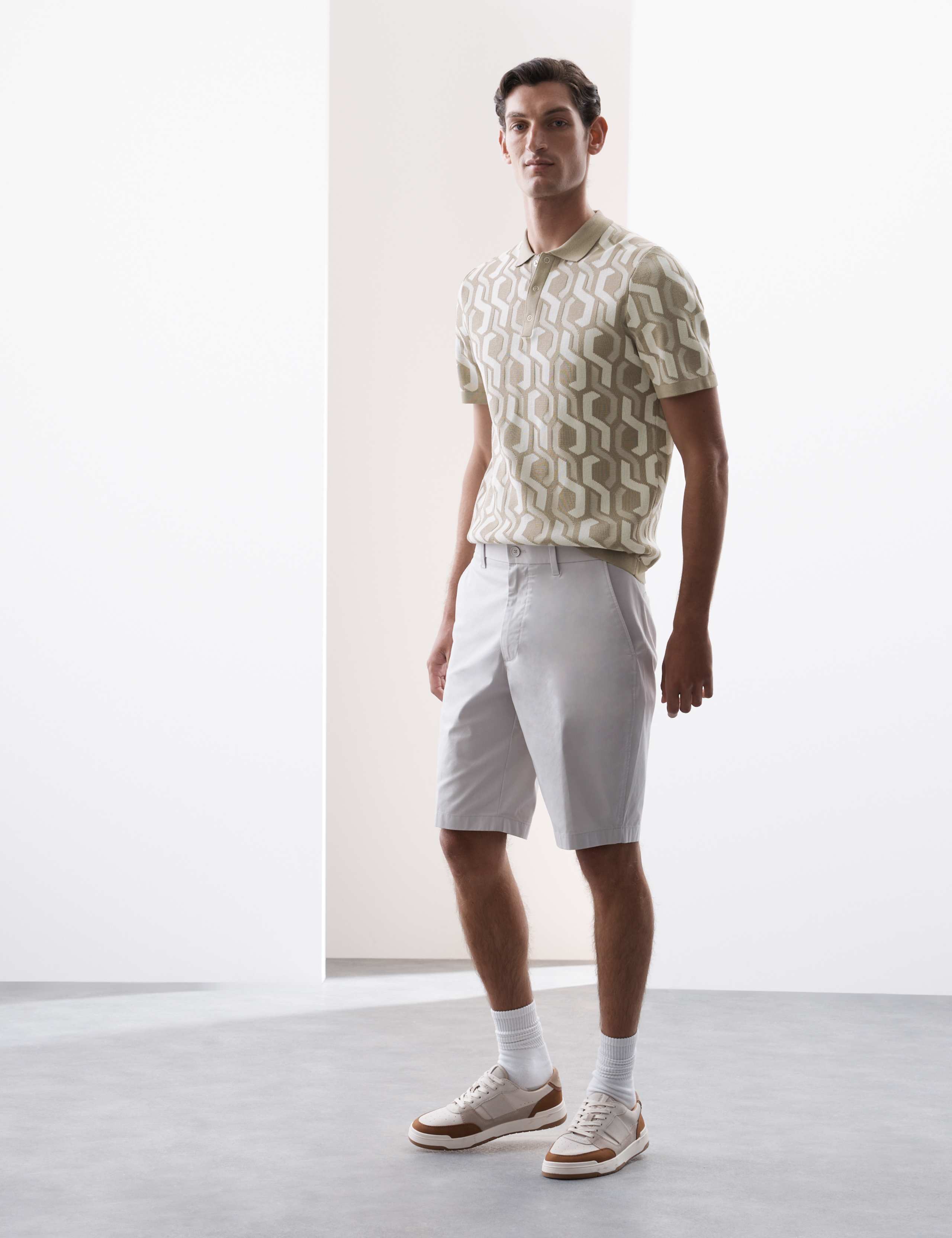 Pure Cotton Knitted Polo Shirt 5 of 7