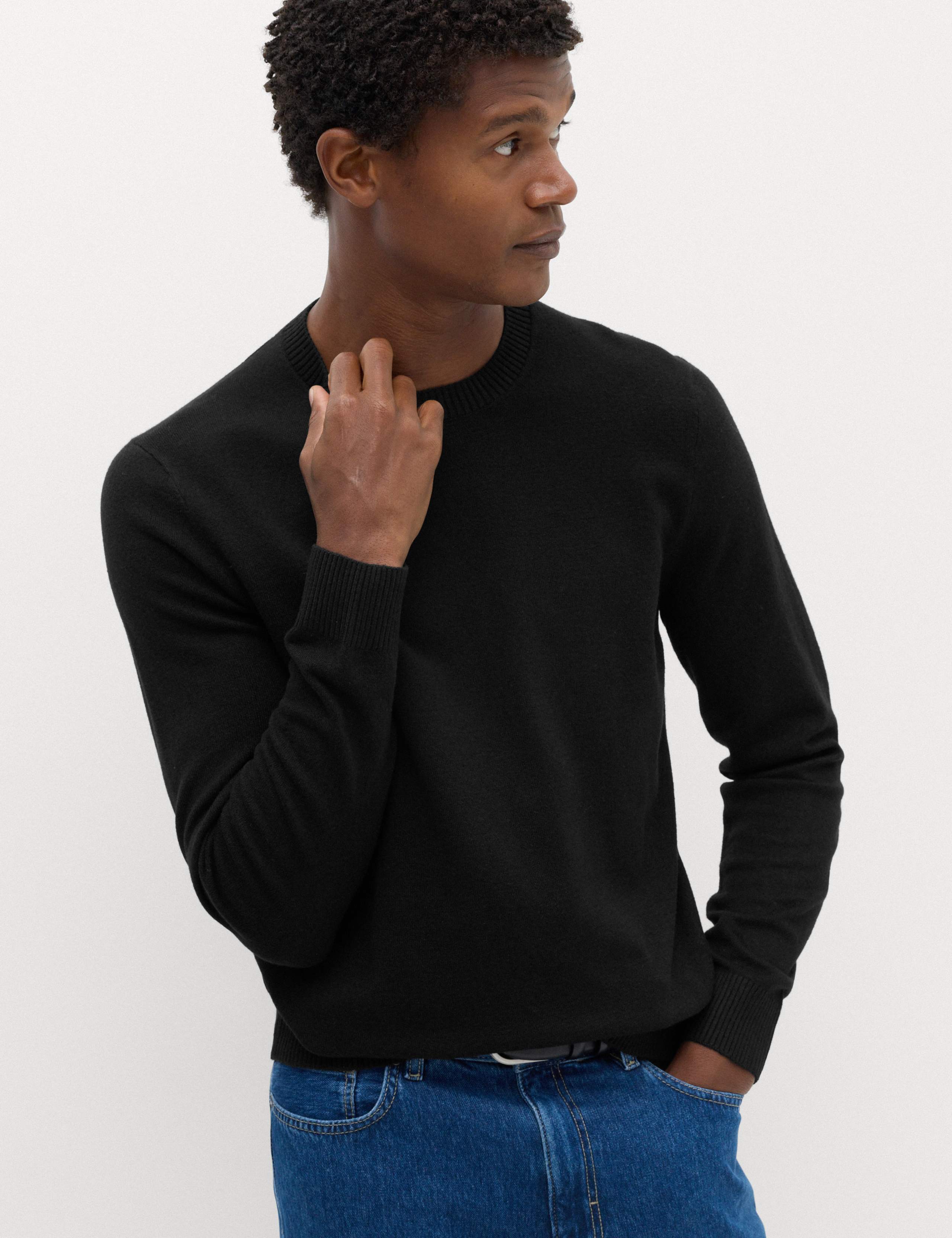 2 Pack Air Yarn Crew Neck Jumpers 2 of 5