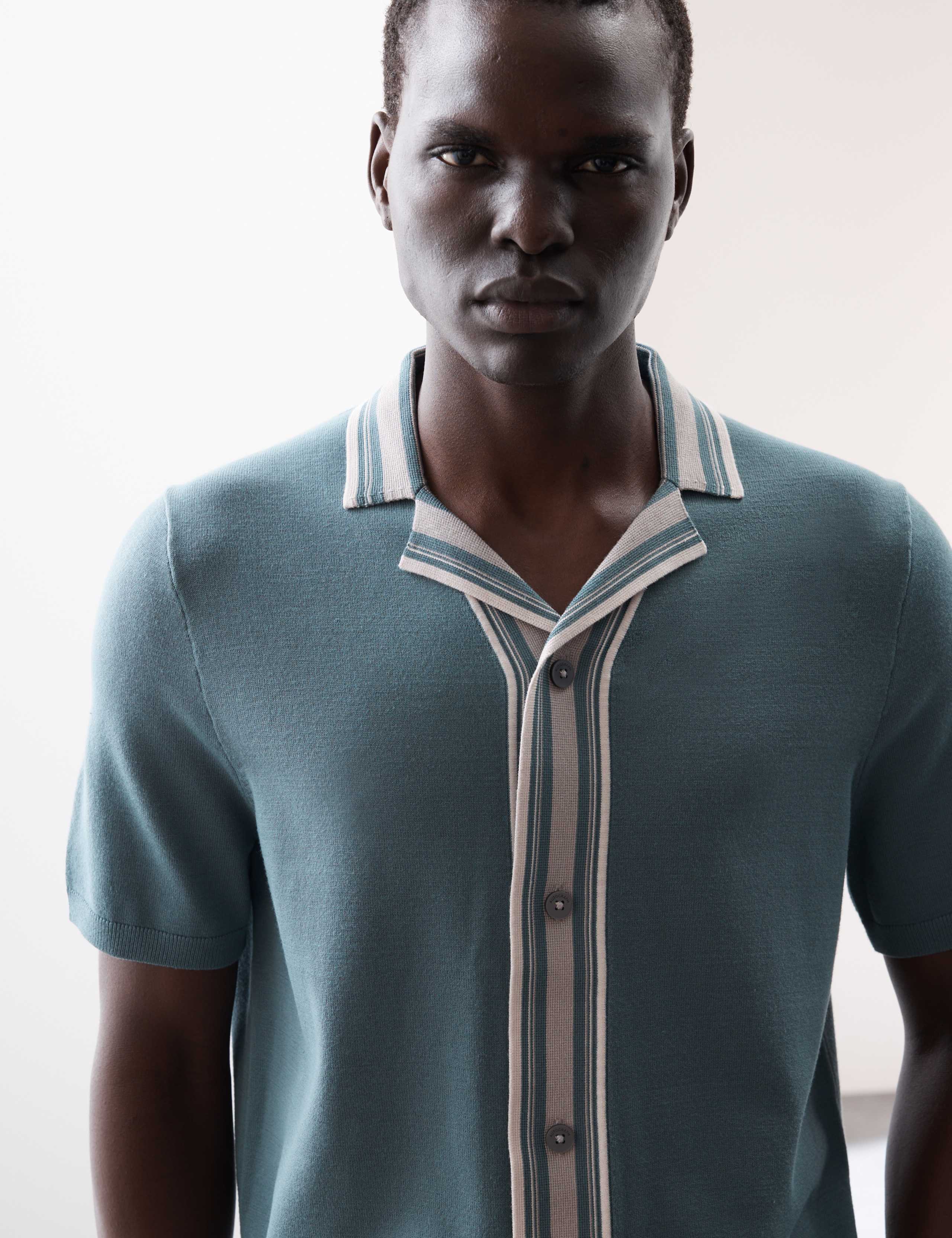 Colour Block Button Through Jumper 1 of 6