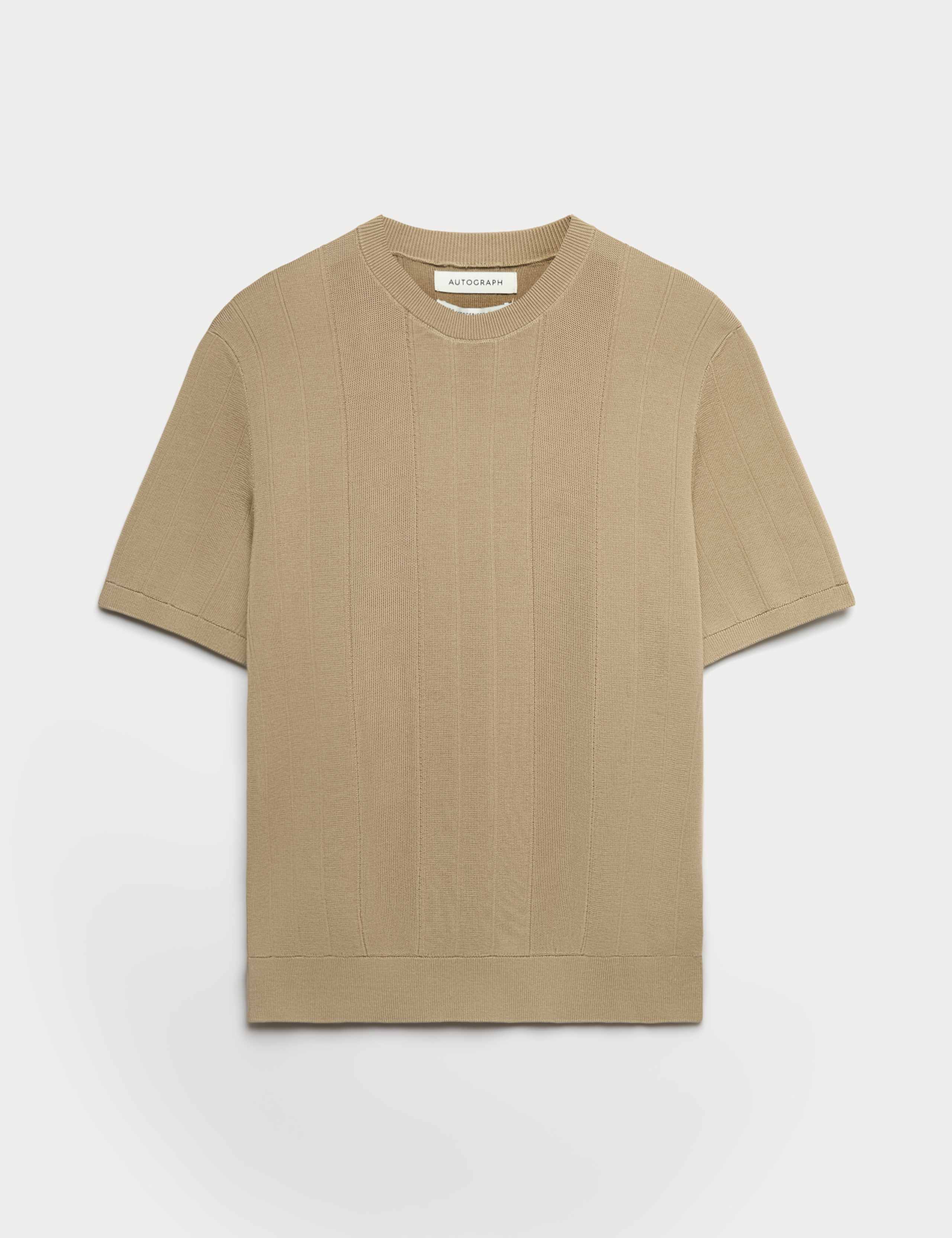Performance Mercerised Cotton Knitted T-Shirt 2 of 7
