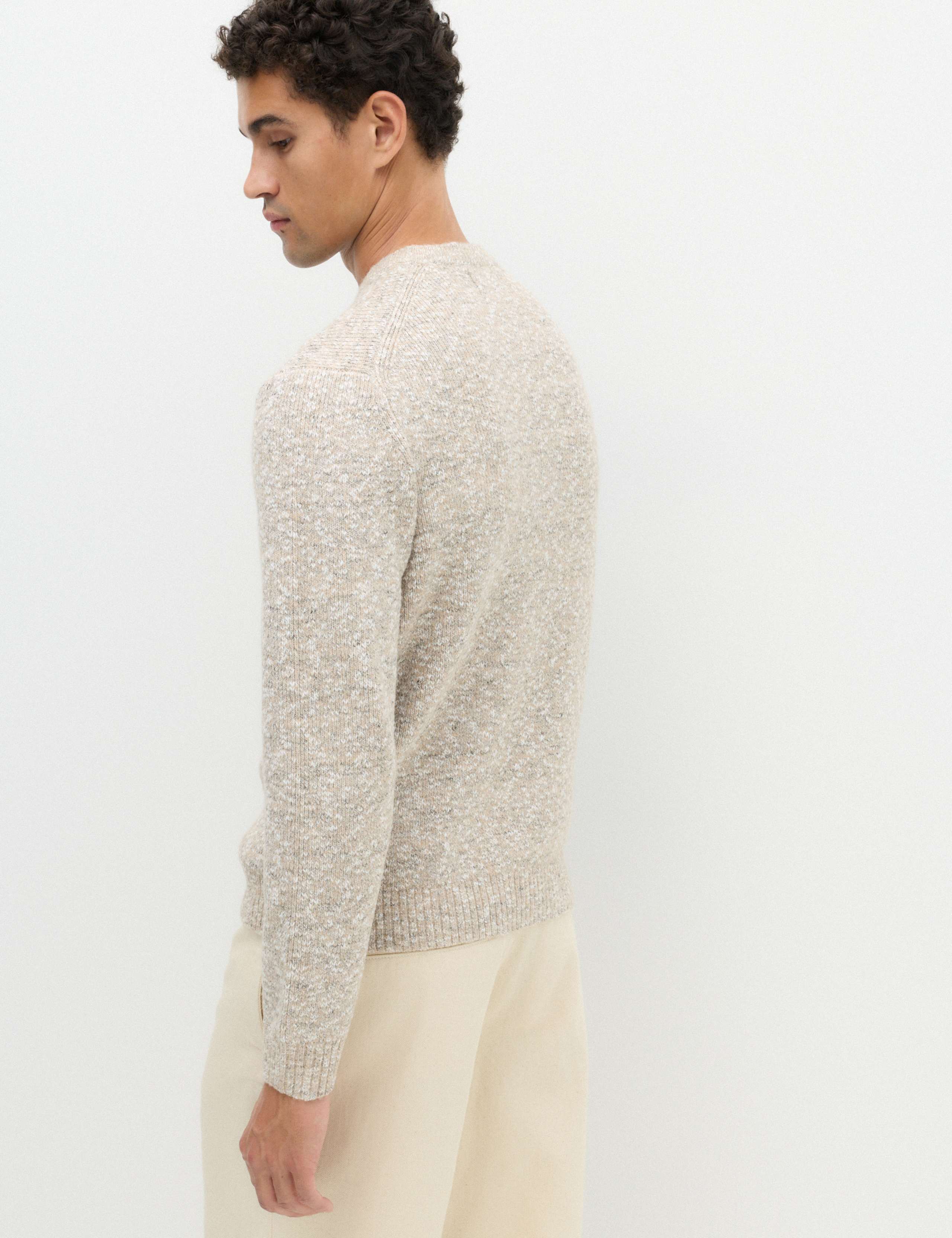 Regular Fit Cotton Blend Textured Jumper 4 of 5