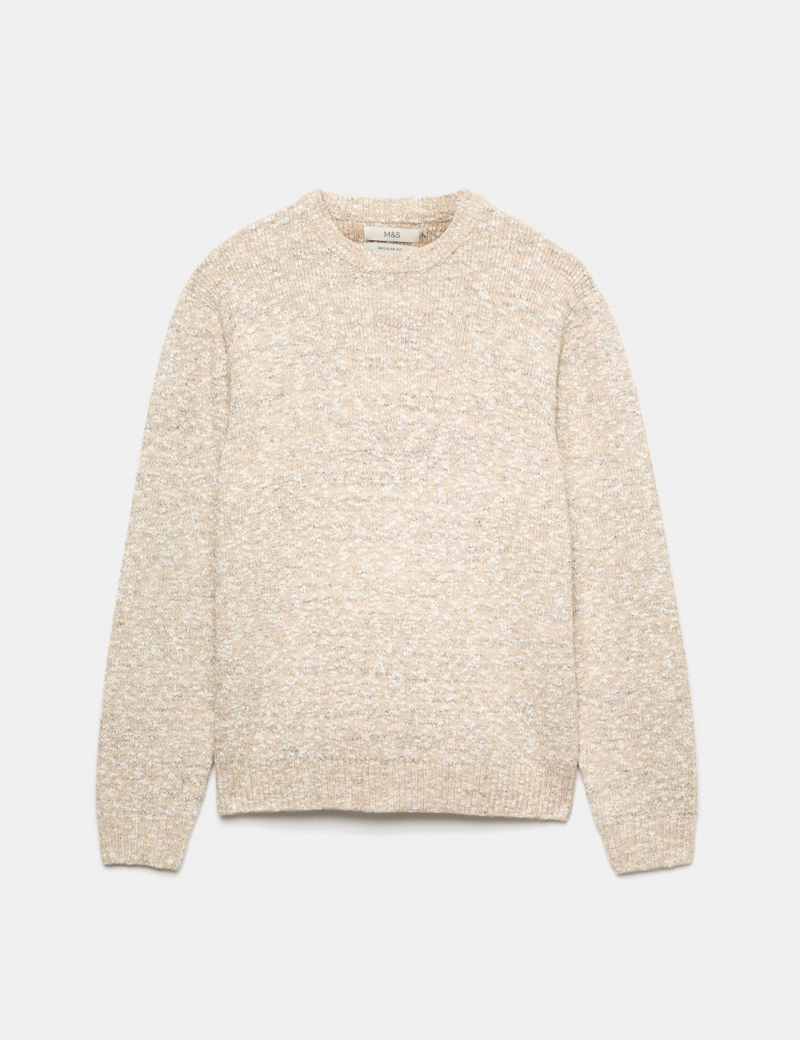 Regular Fit Cotton Blend Textured Jumper 2 of 5