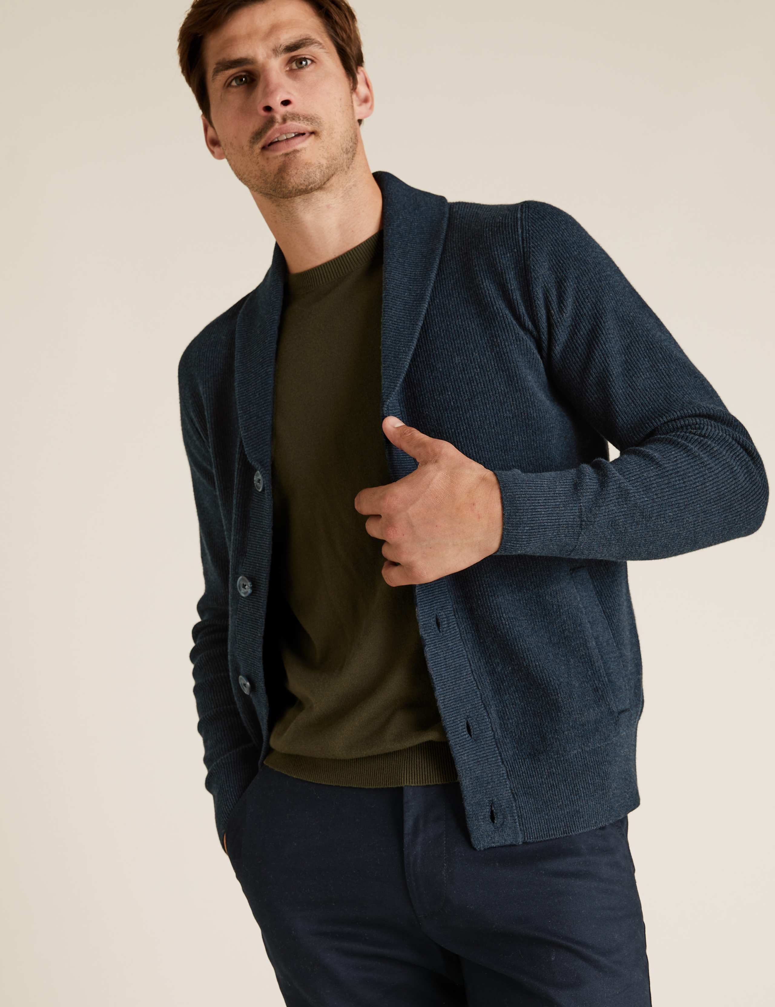 Shawl Collar Cardigan 3 of 5