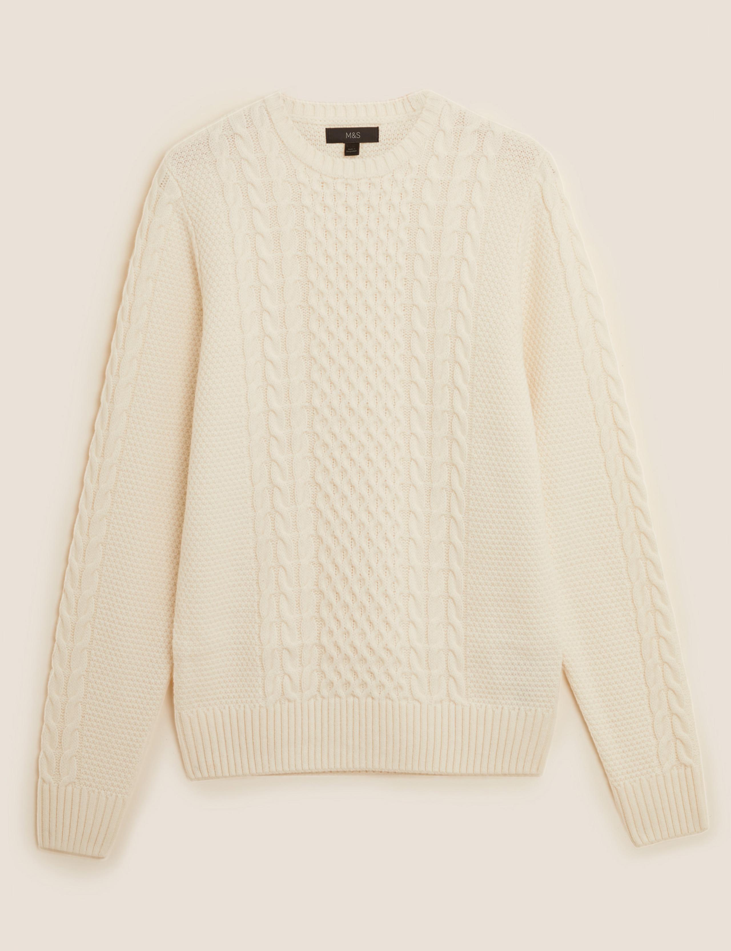 Cable Crew Neck Jumper 2 of 4