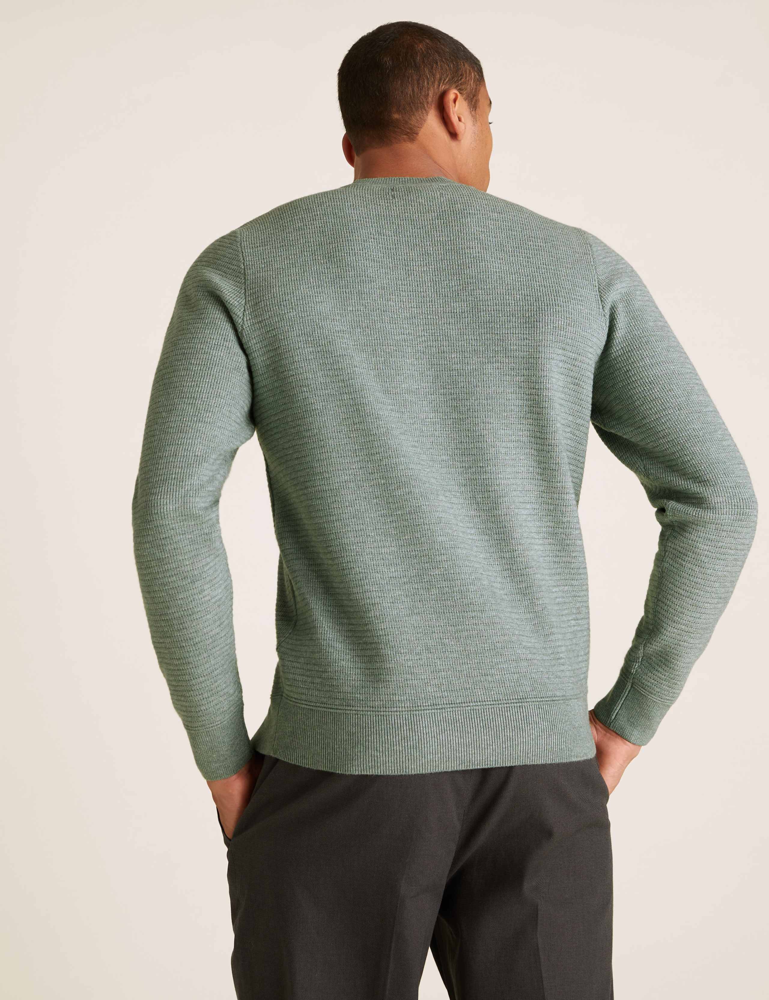 Ribbed Crew Neck Jumper 4 of 6