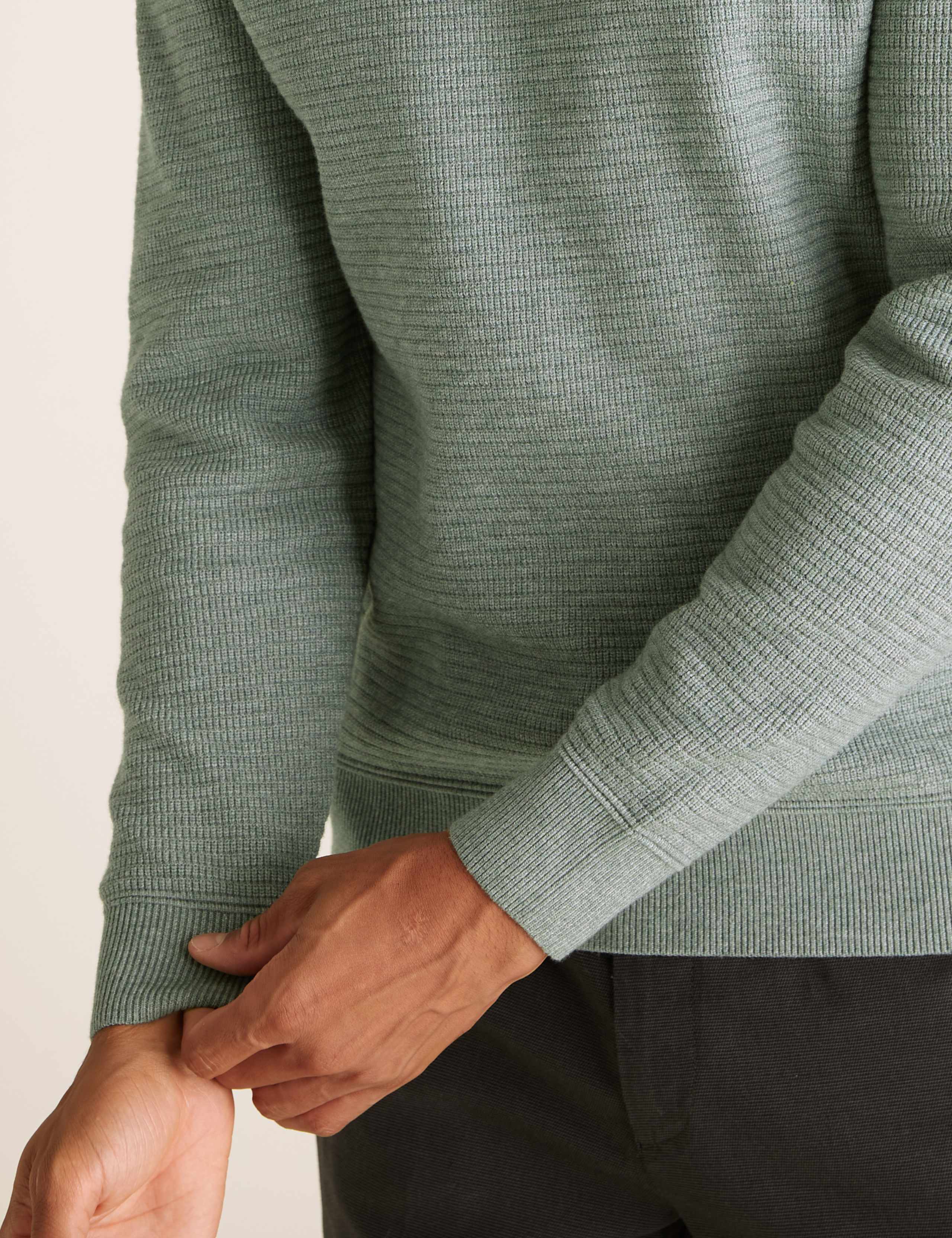 Ribbed Crew Neck Jumper 5 of 6