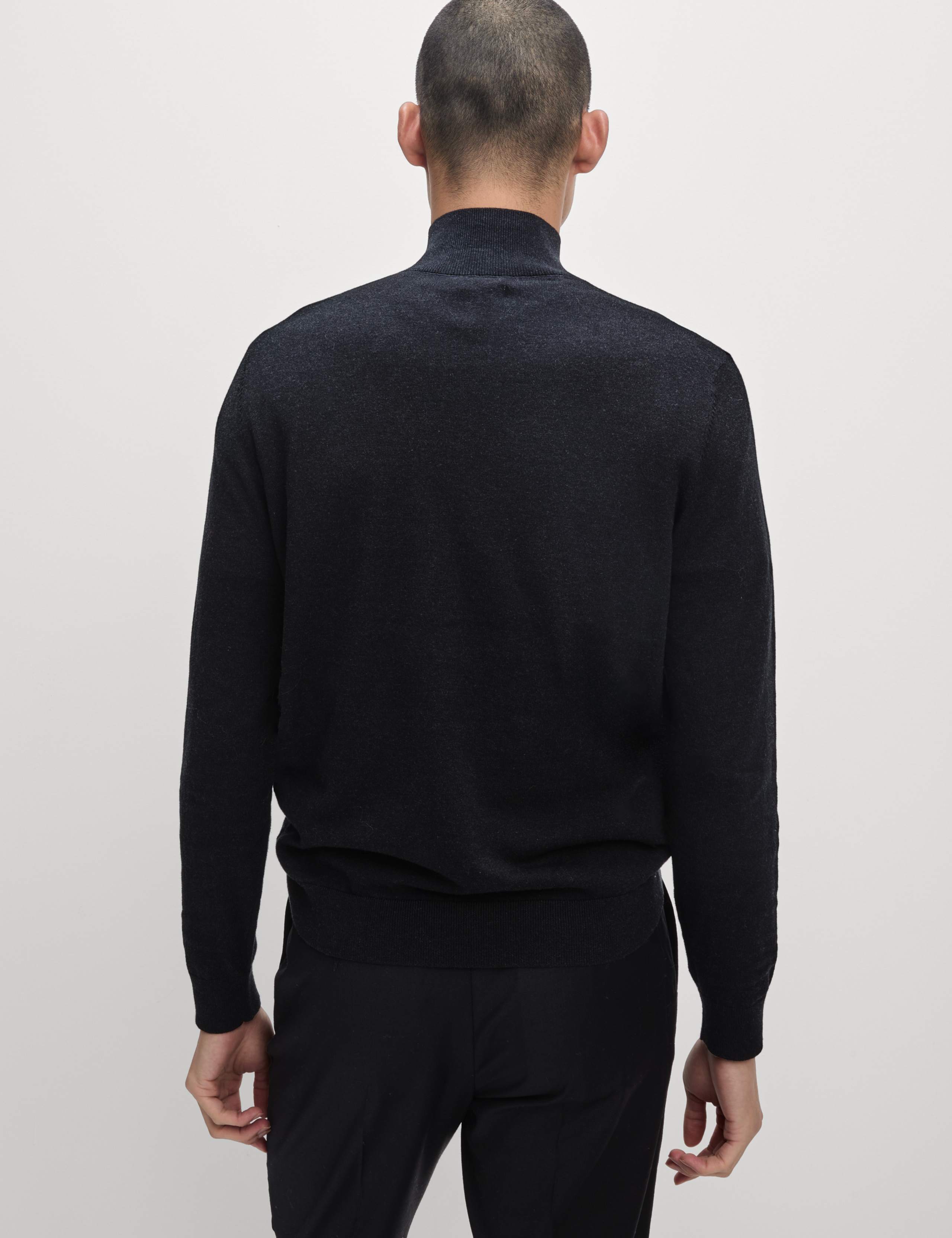 Cotton Rich Half Zip Jumper 4 of 4