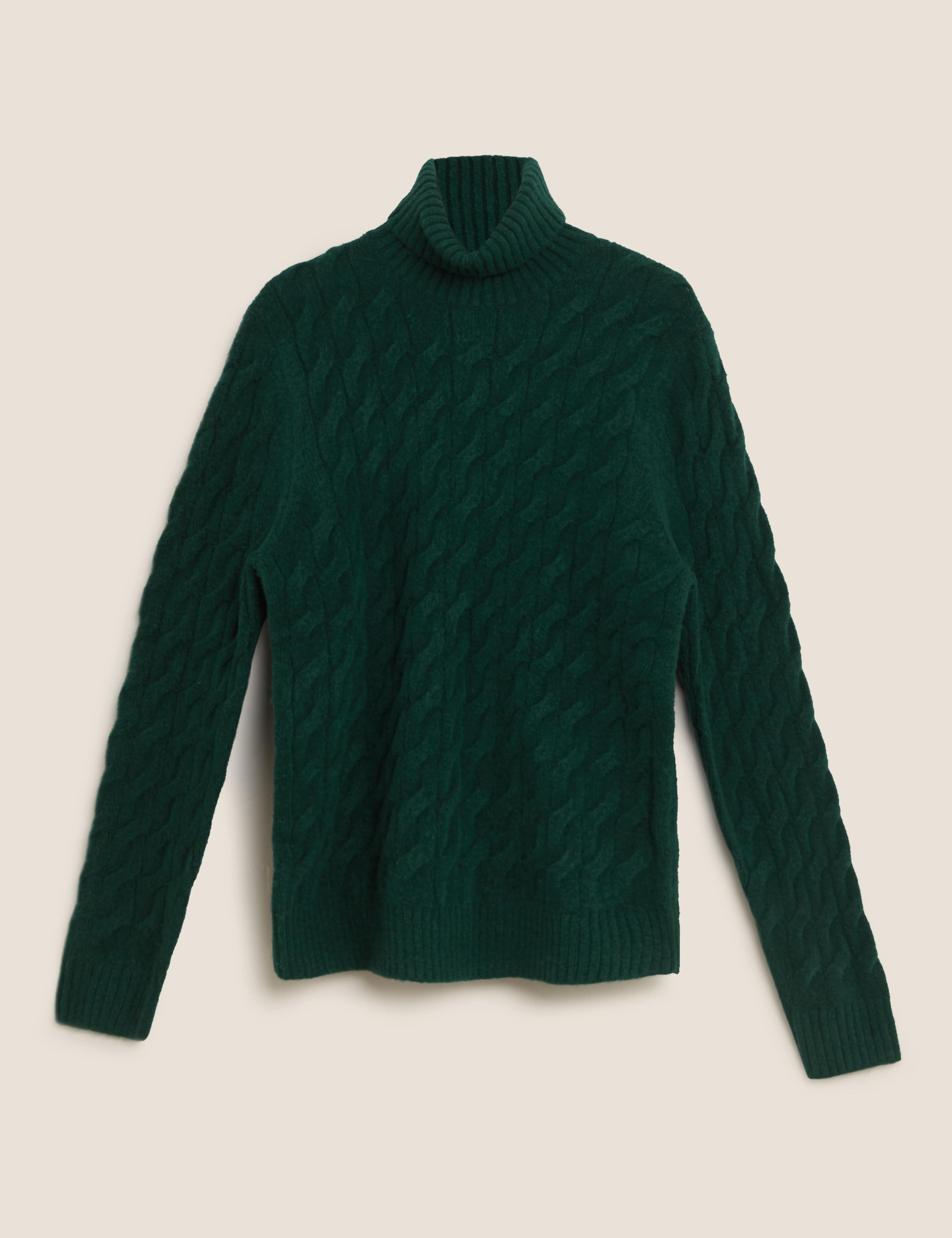 Chunky Cable Roll Neck Jumper 2 of 4