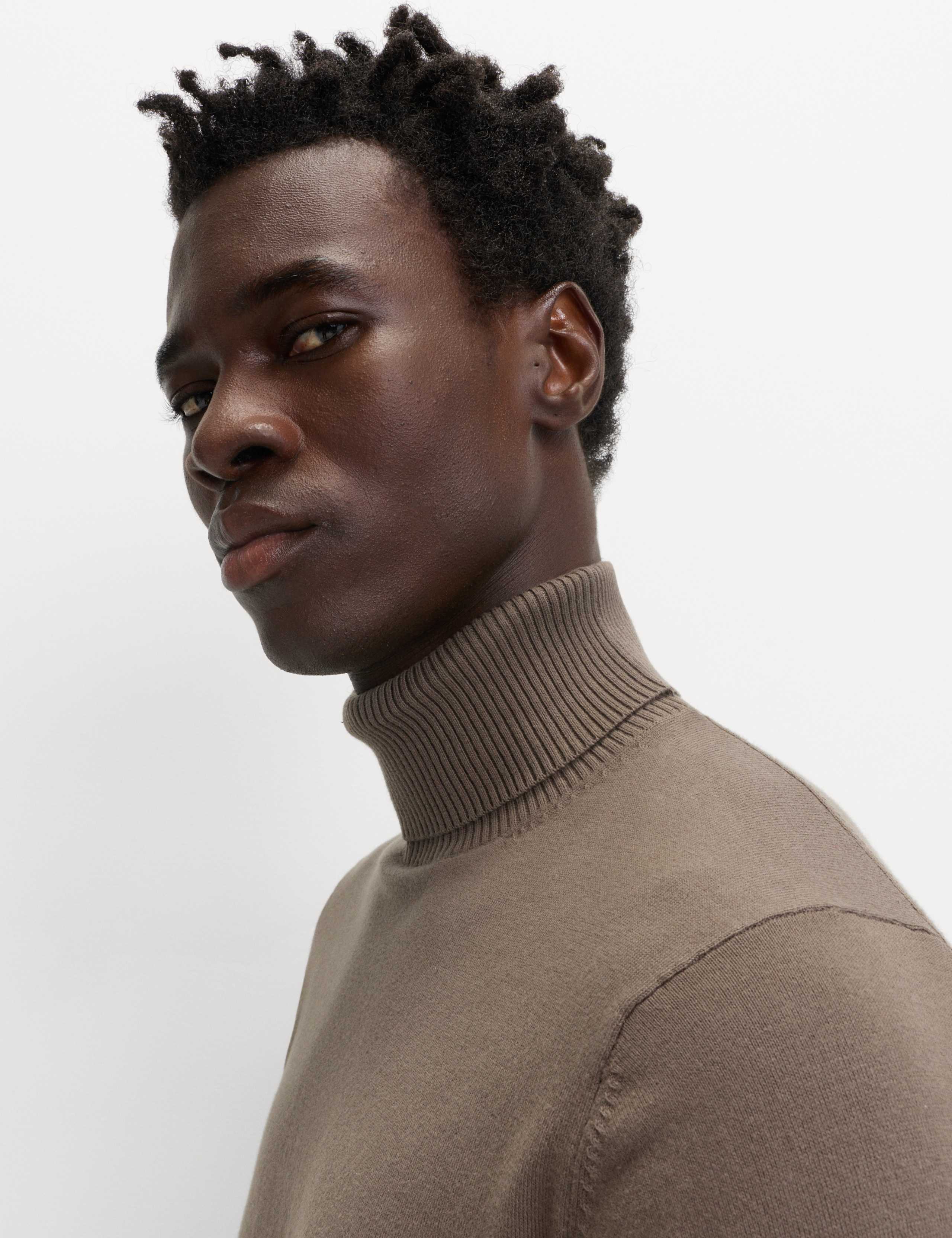 Cotton Rich Roll Neck Jumper 5 of 5