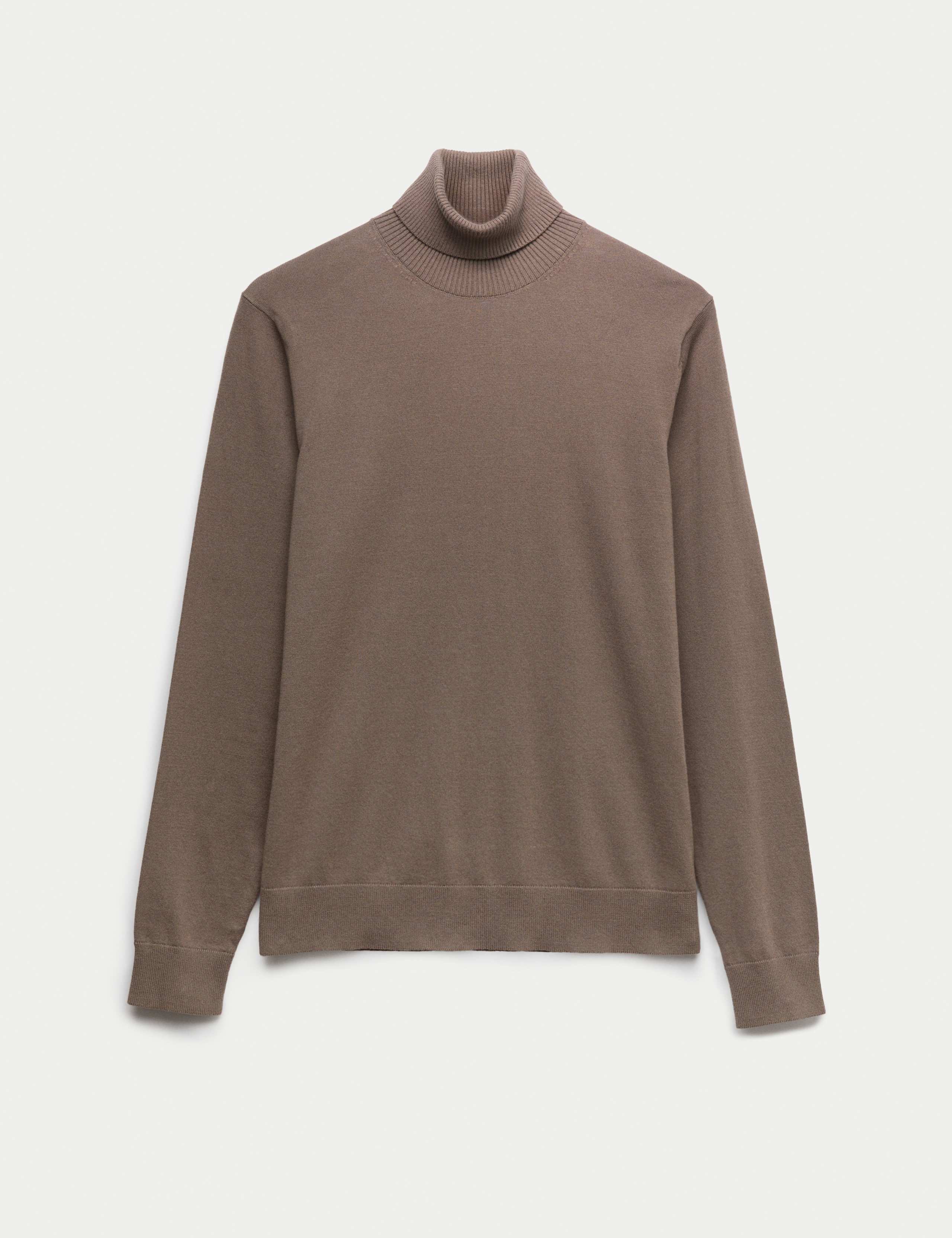 Cotton Rich Roll Neck Jumper 2 of 5