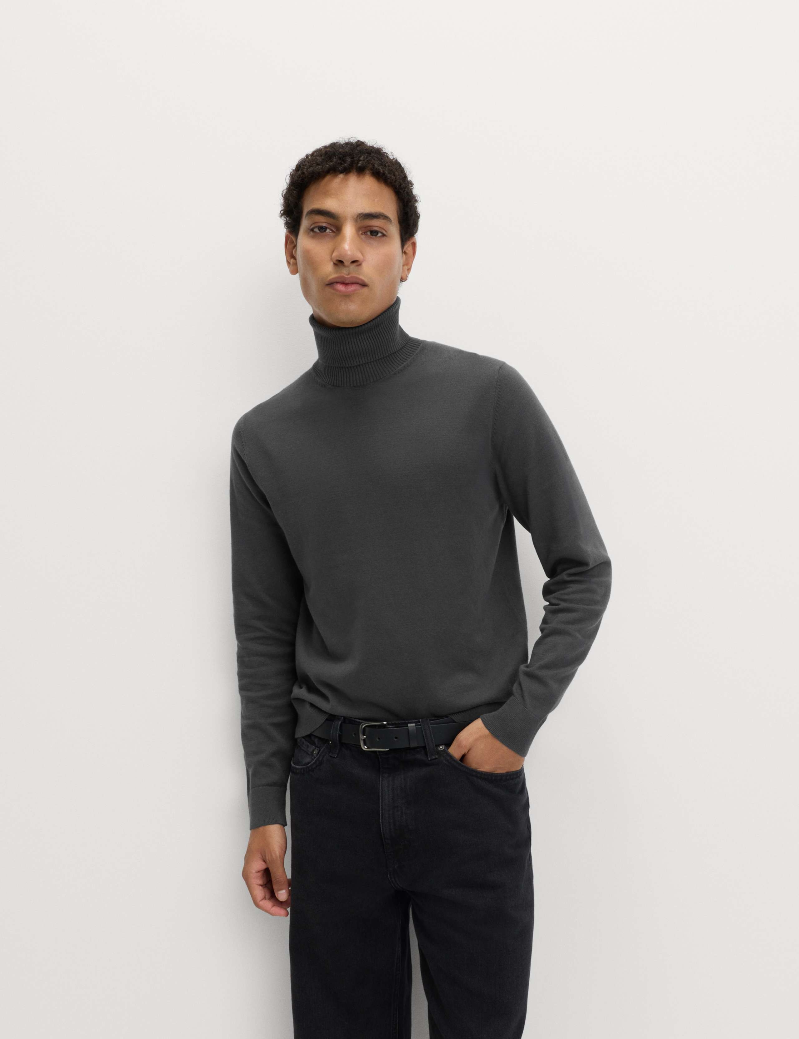 Cotton Rich Roll Neck Jumper 4 of 5
