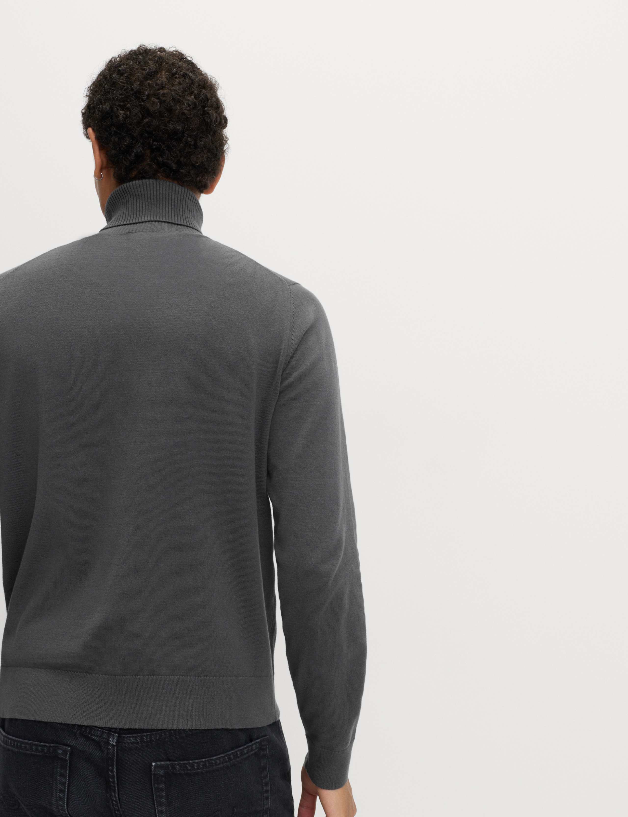 Cotton Rich Roll Neck Jumper 5 of 5