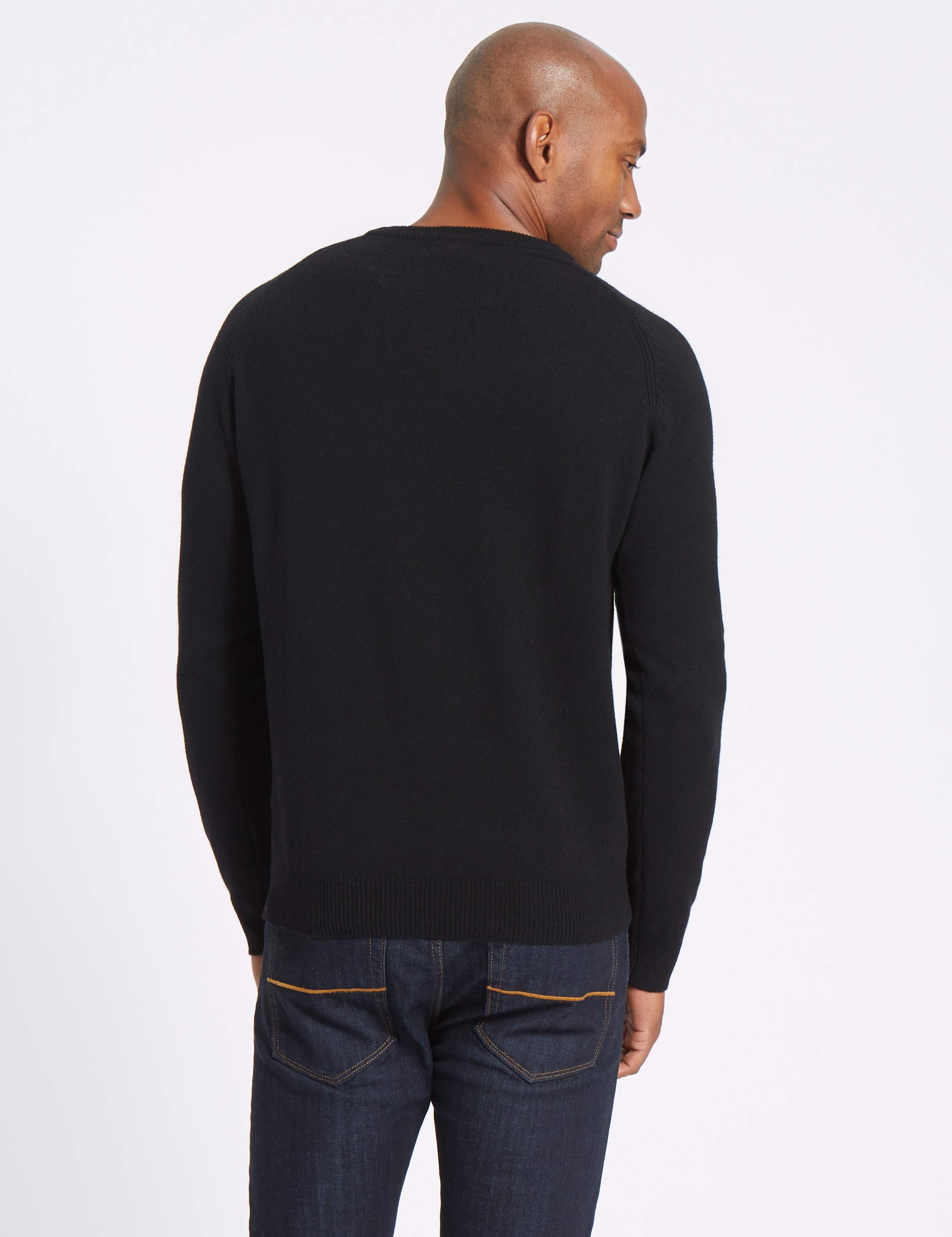 Pure Lambswool Crew Neck Jumper 4 of 5