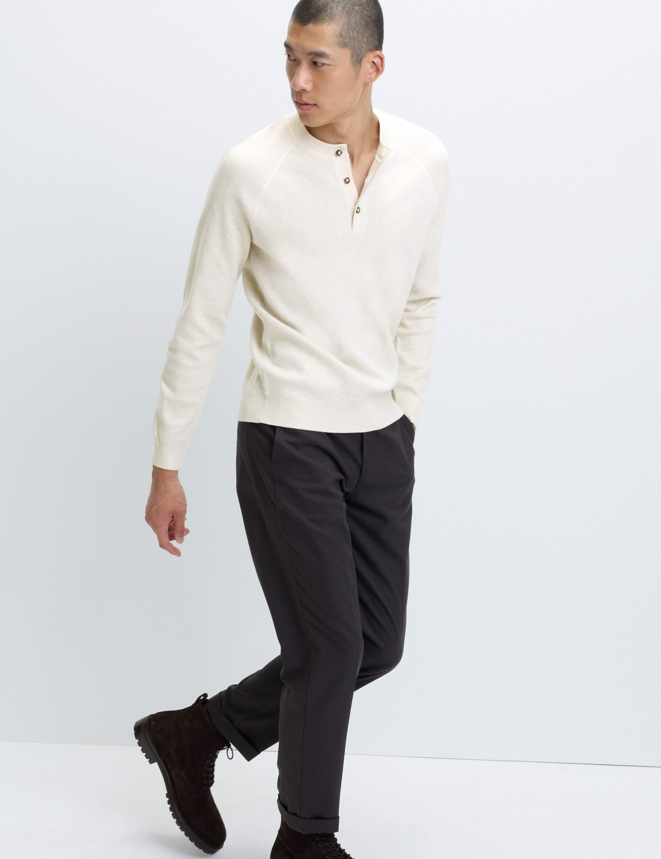 Air Yarn Textured Jumper 3 of 5