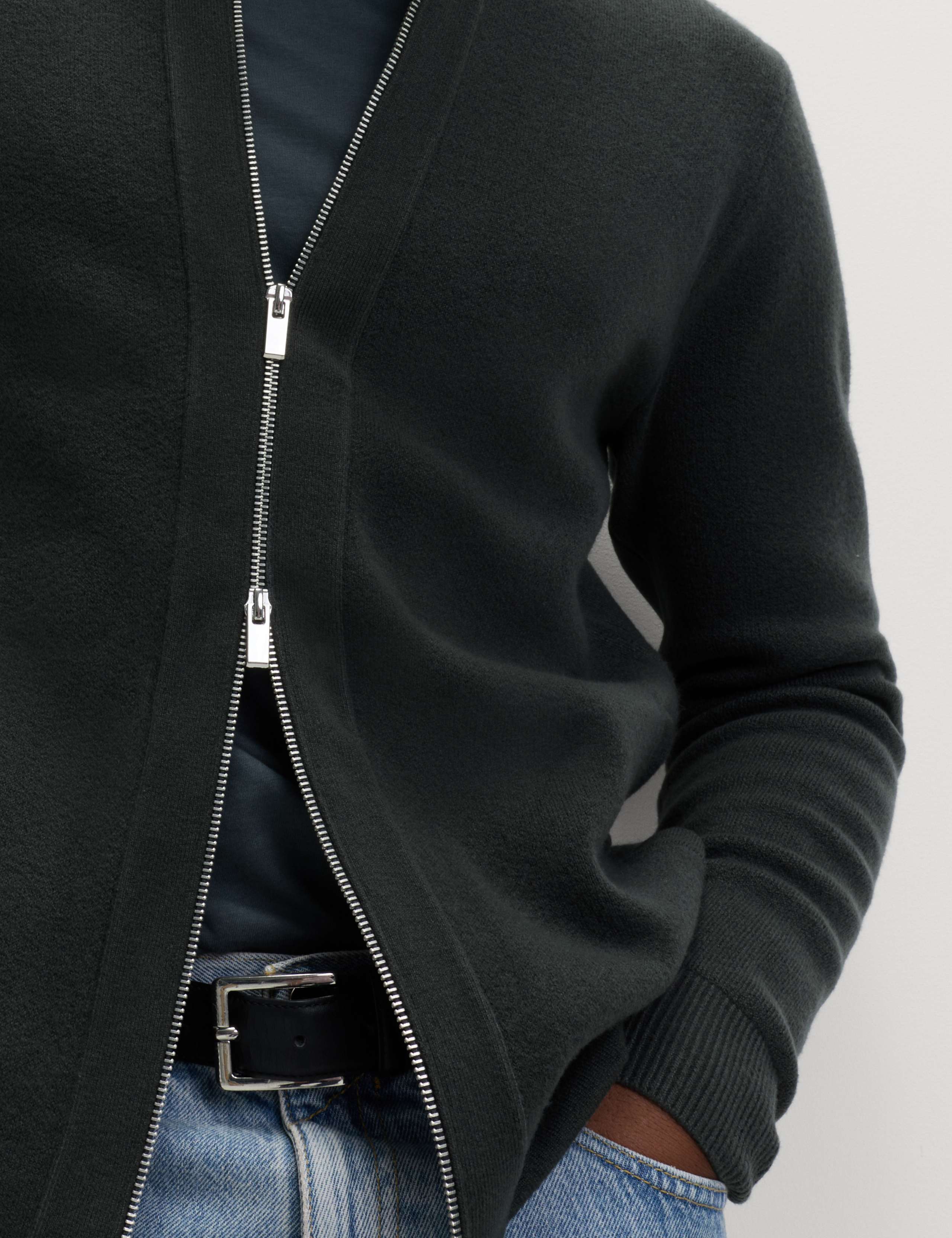 Air Yarn Smart Knitted Bomber Jacket 3 of 6