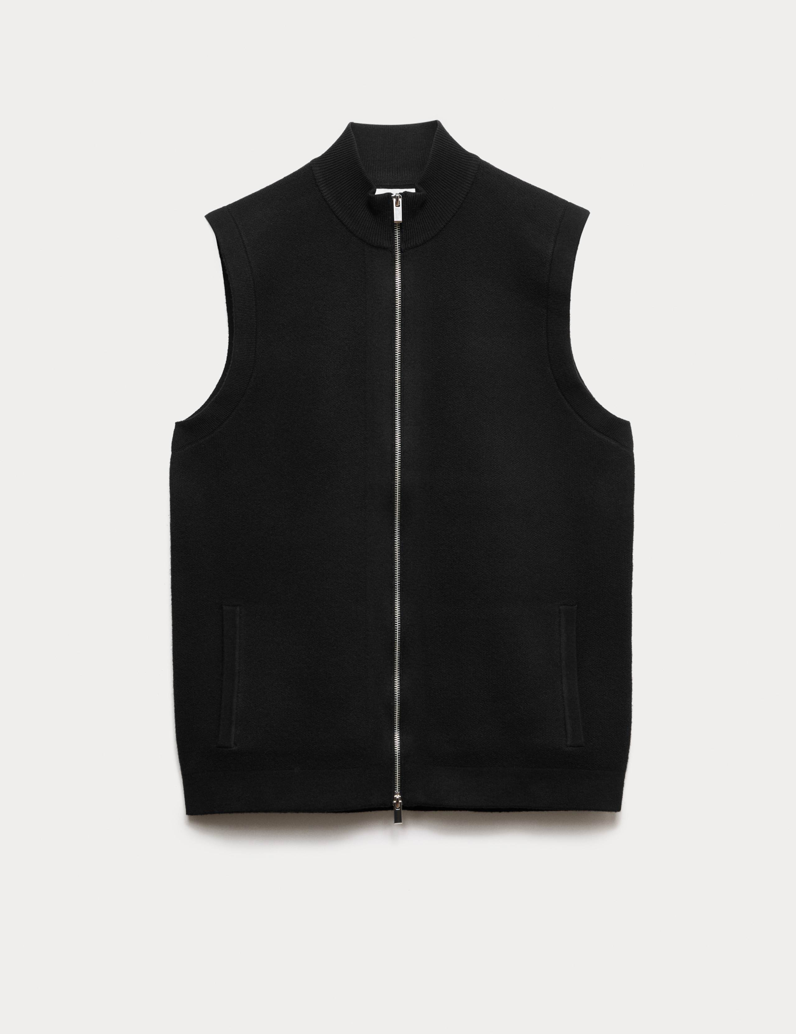 Air Yarn Smart Knitted Gilet 2 of 5